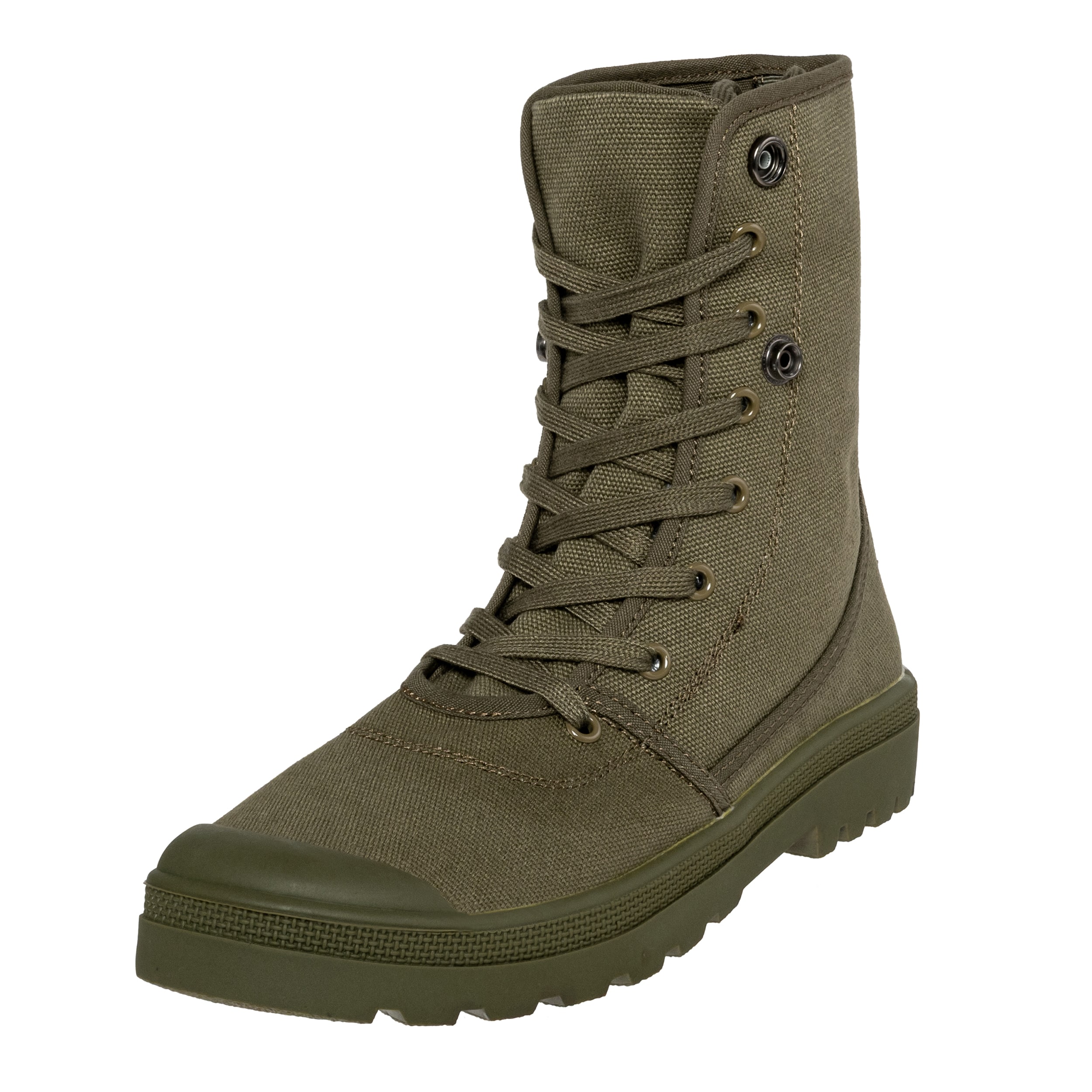 Chaussures Military Canvas Sneaker High  Brandit - Olive