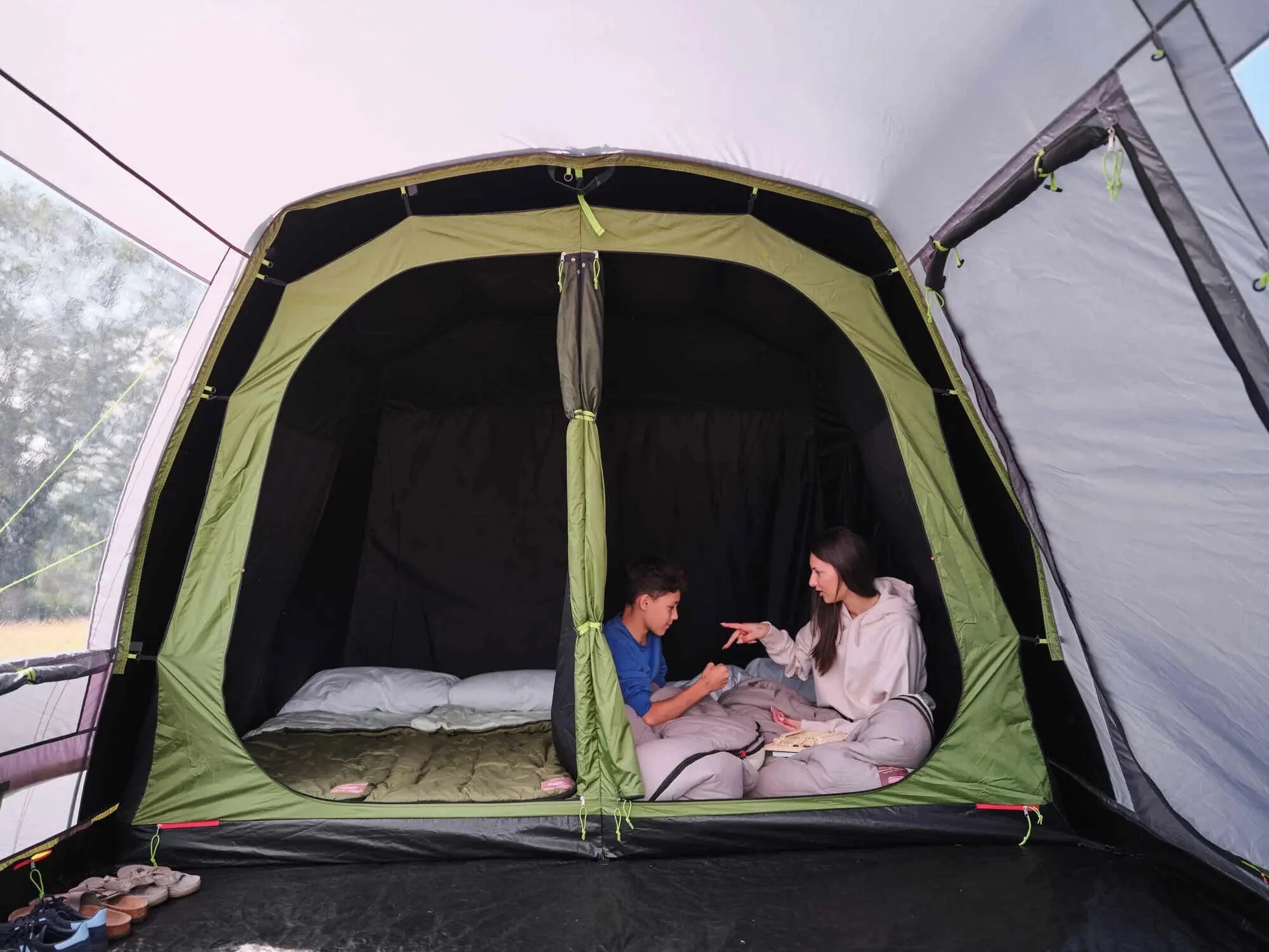 Tente pour 4 personnes Coleman Fastpitch Victoria Falls 4 BlackOut