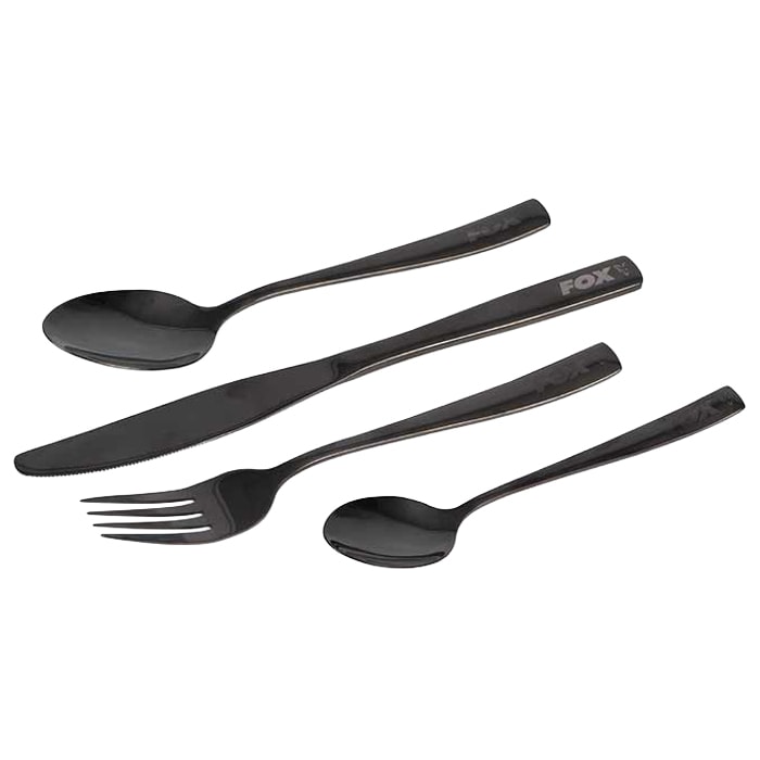 Set de couverts Cookware Stainless Cultery Set Fox - Black