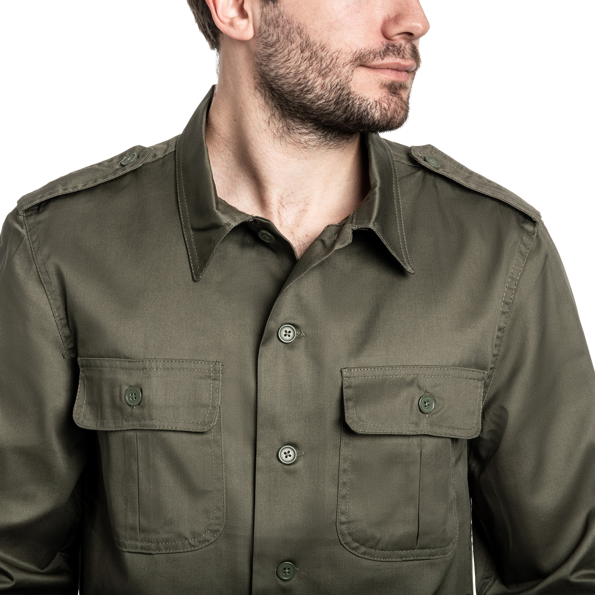 Chemise US Hemd Long Sleeve Brandit - Olive