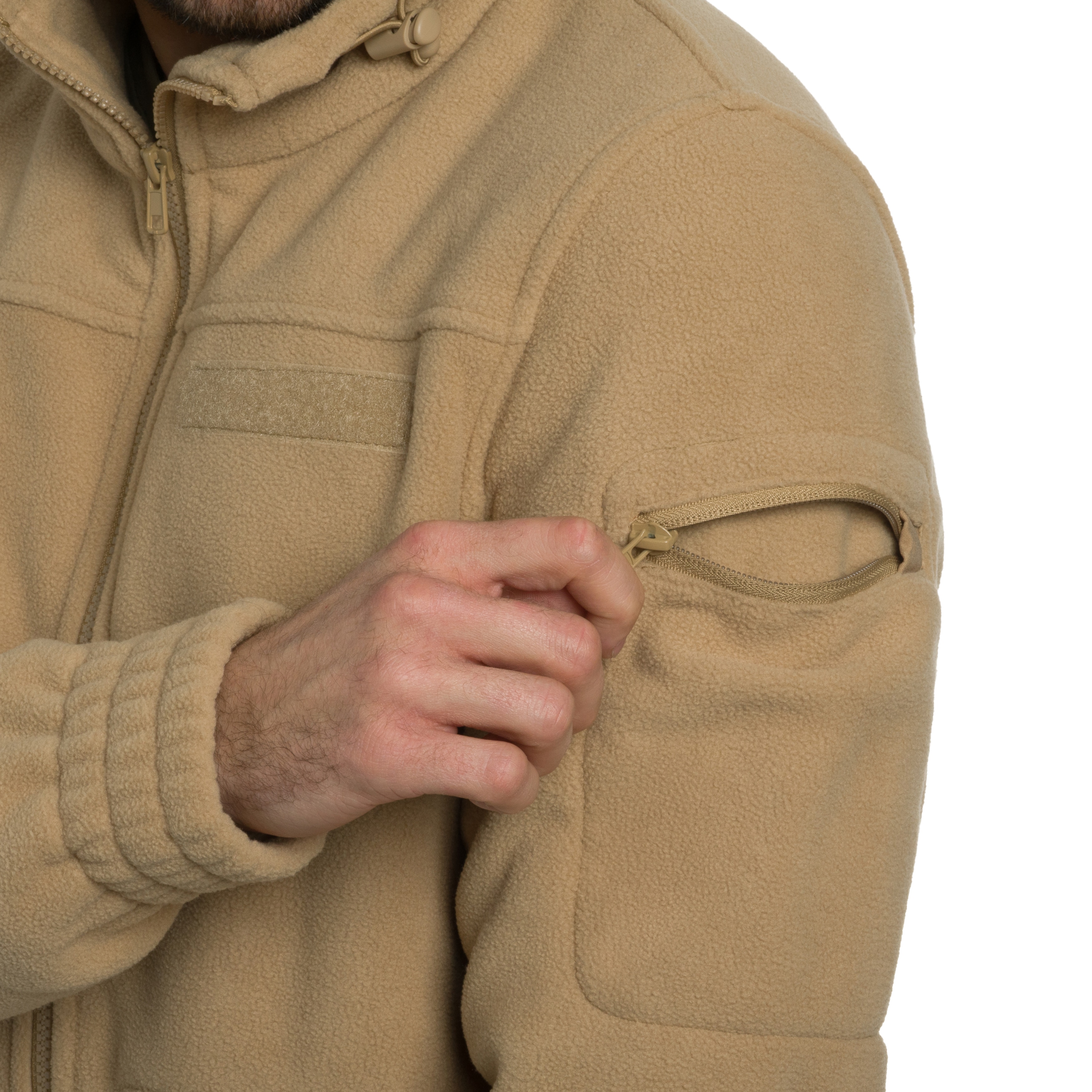 Polaire Fleecejacket Combat Brandit - Coyote