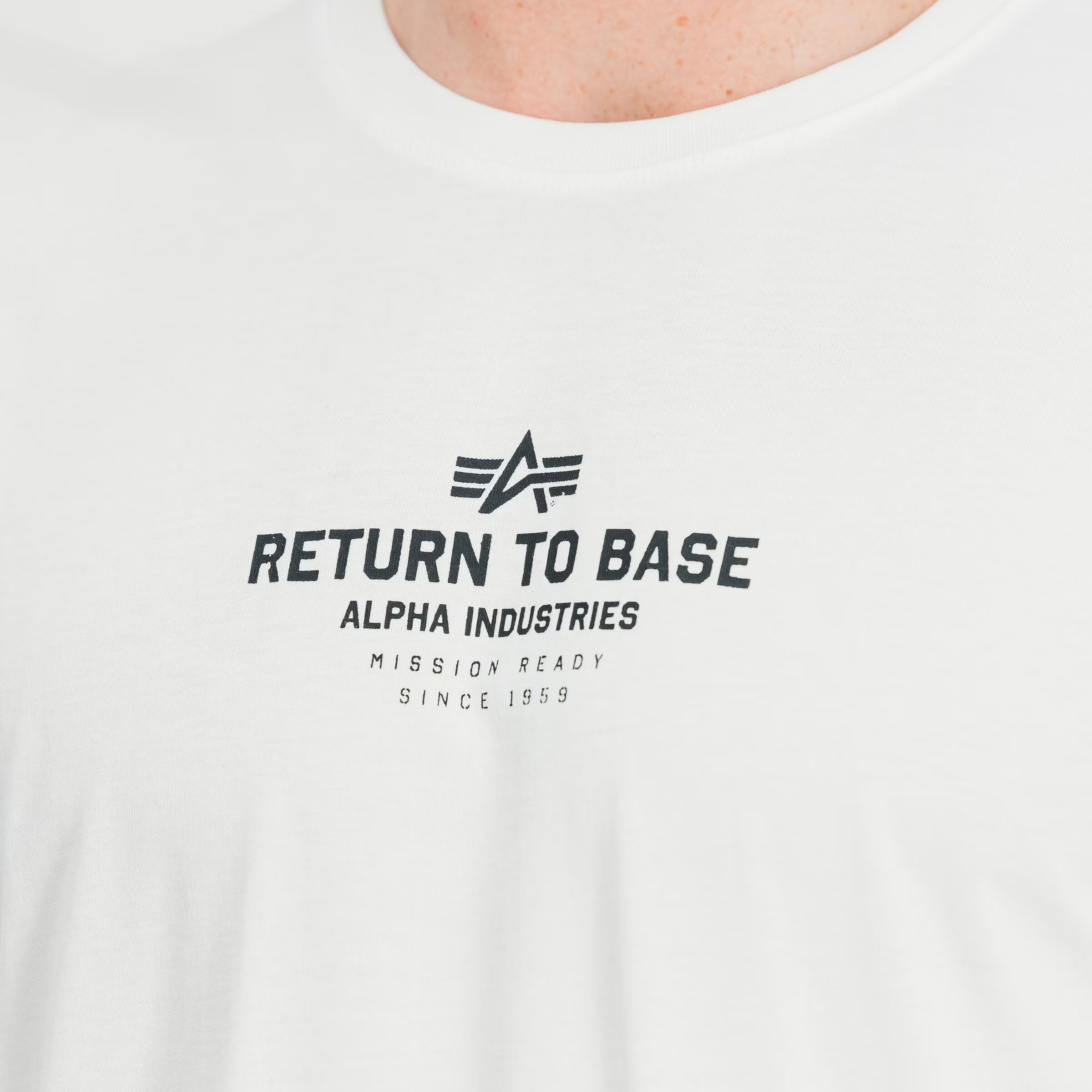 T-shirt Return to Base Alpha Industries - White