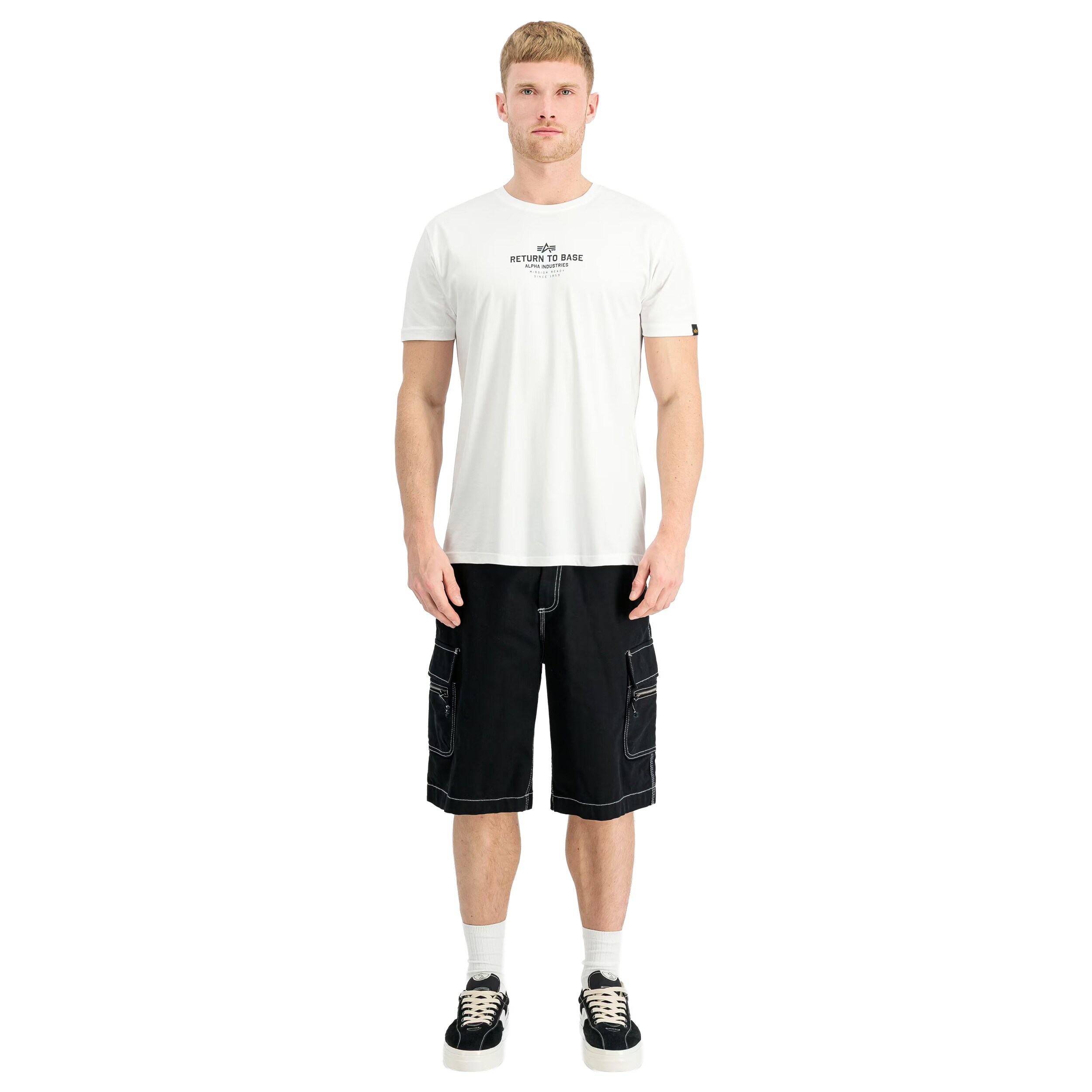 T-shirt Return to Base Alpha Industries - White