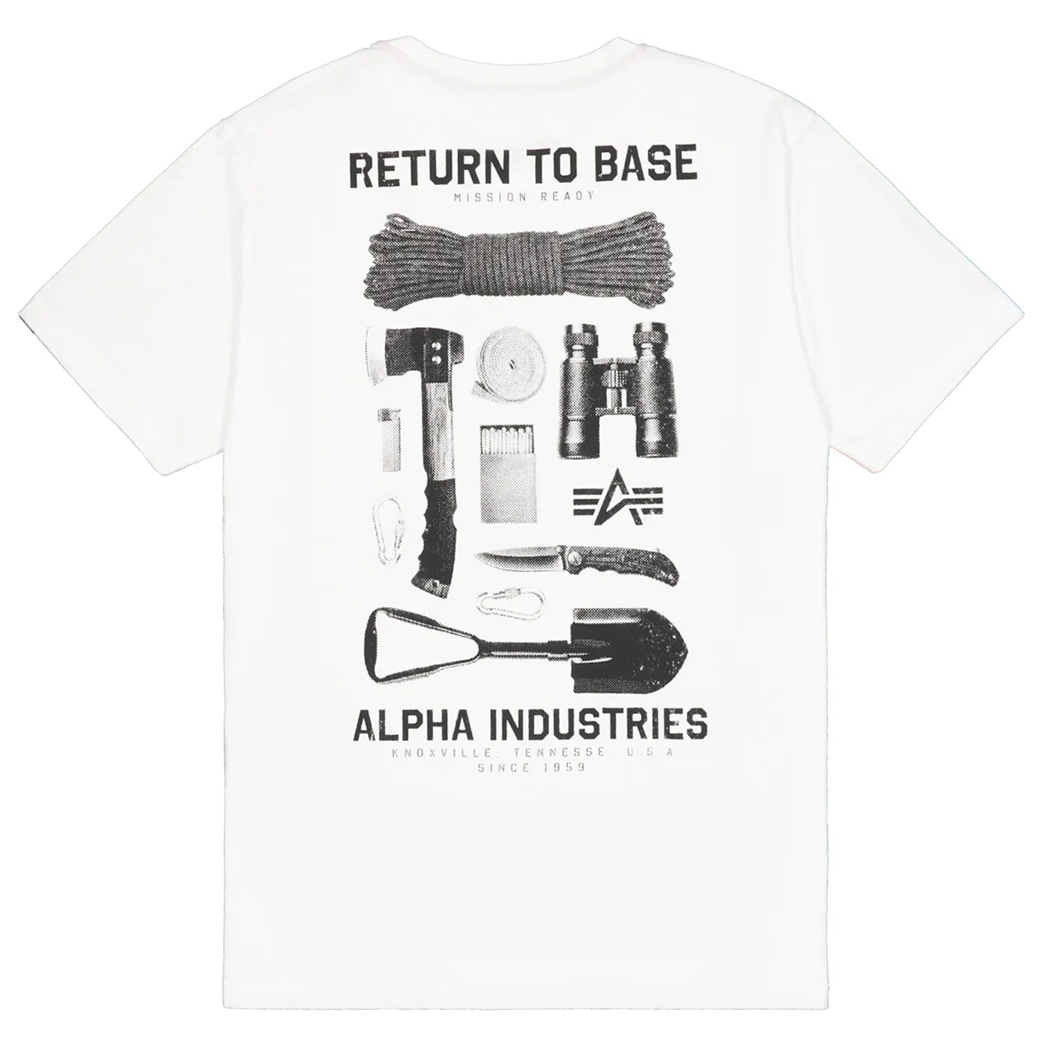 T-shirt Return to Base Alpha Industries - White
