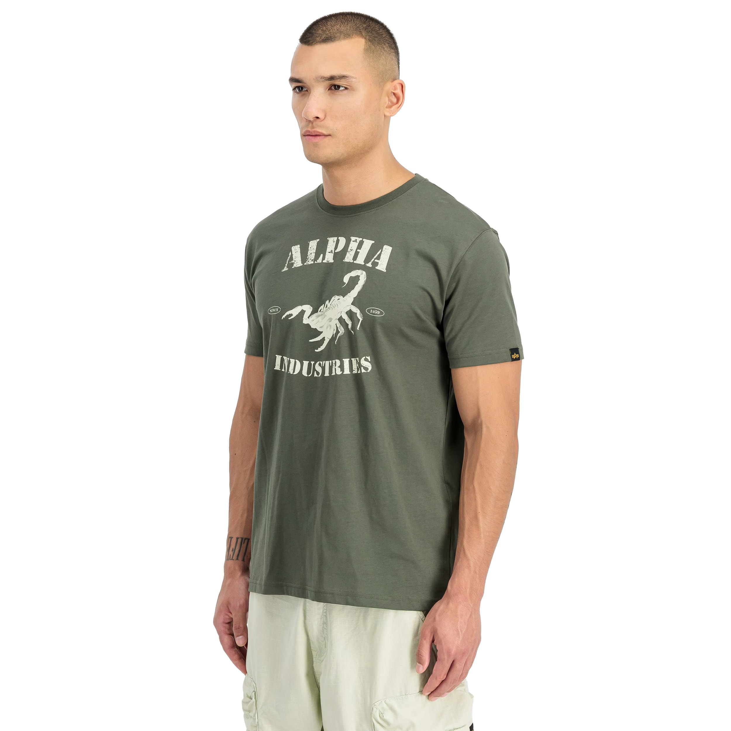 T-shirt Scorpion Alpha Industries - Dark Olive