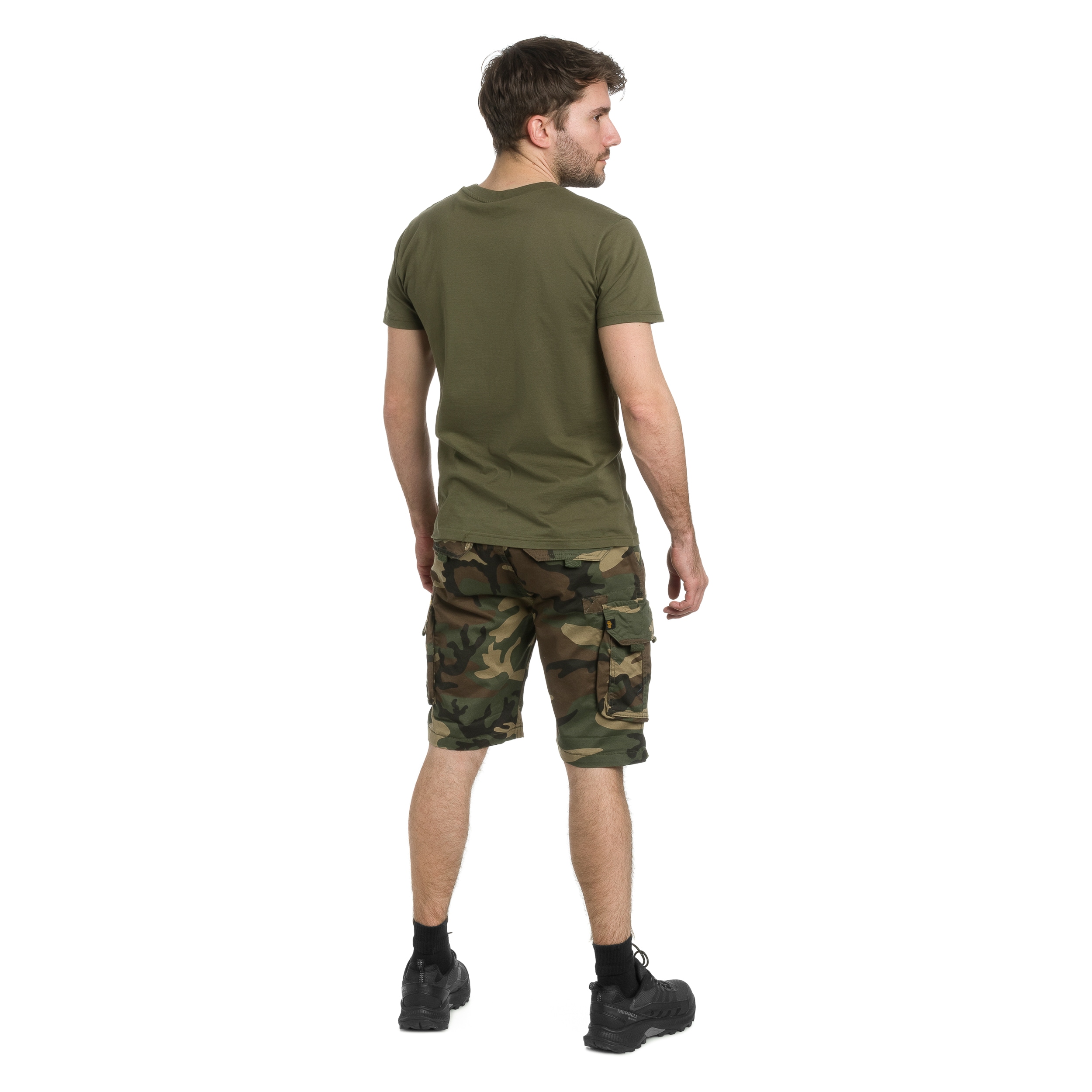 Shorts Crew Short Alpha Industries - Woodland Camo 65