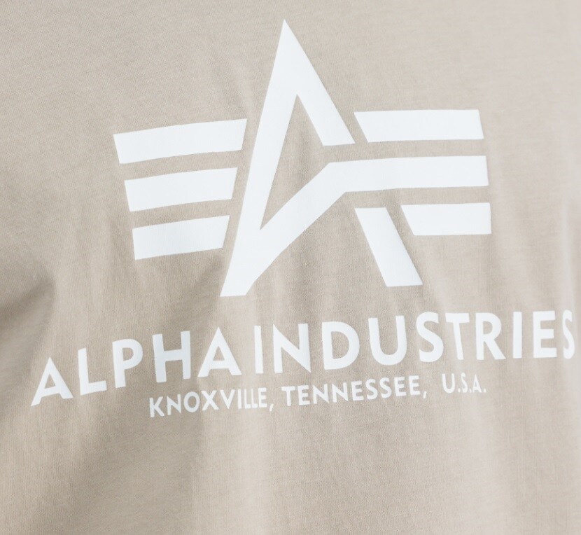 T-shirt Basic Alpha Industries - Vintage Sand