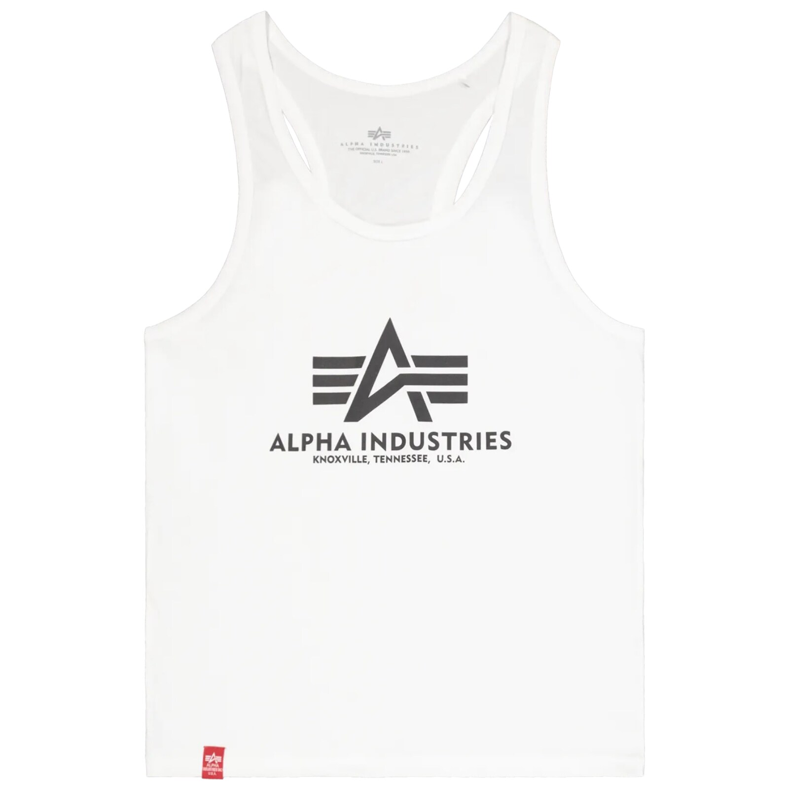 Débardeur Tank Top Basic BB Big Logo Alpha Industries - White