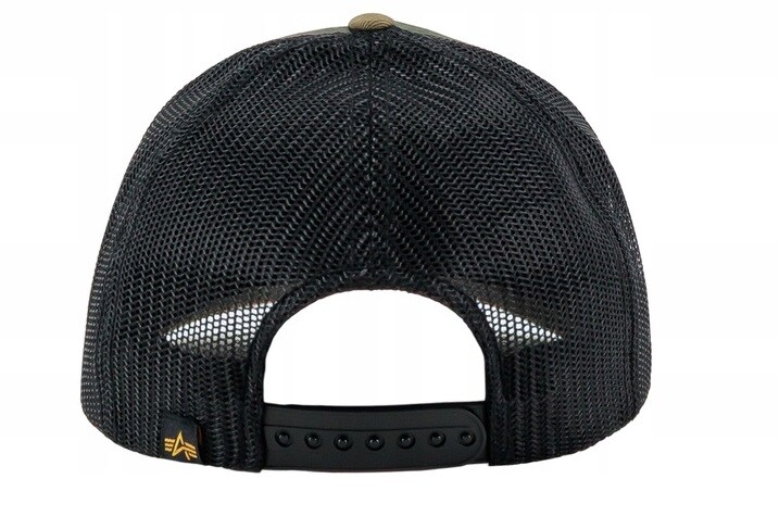 Casquette à visière Basic Trucker Cap Alpha Industries - Woodland Camo 65