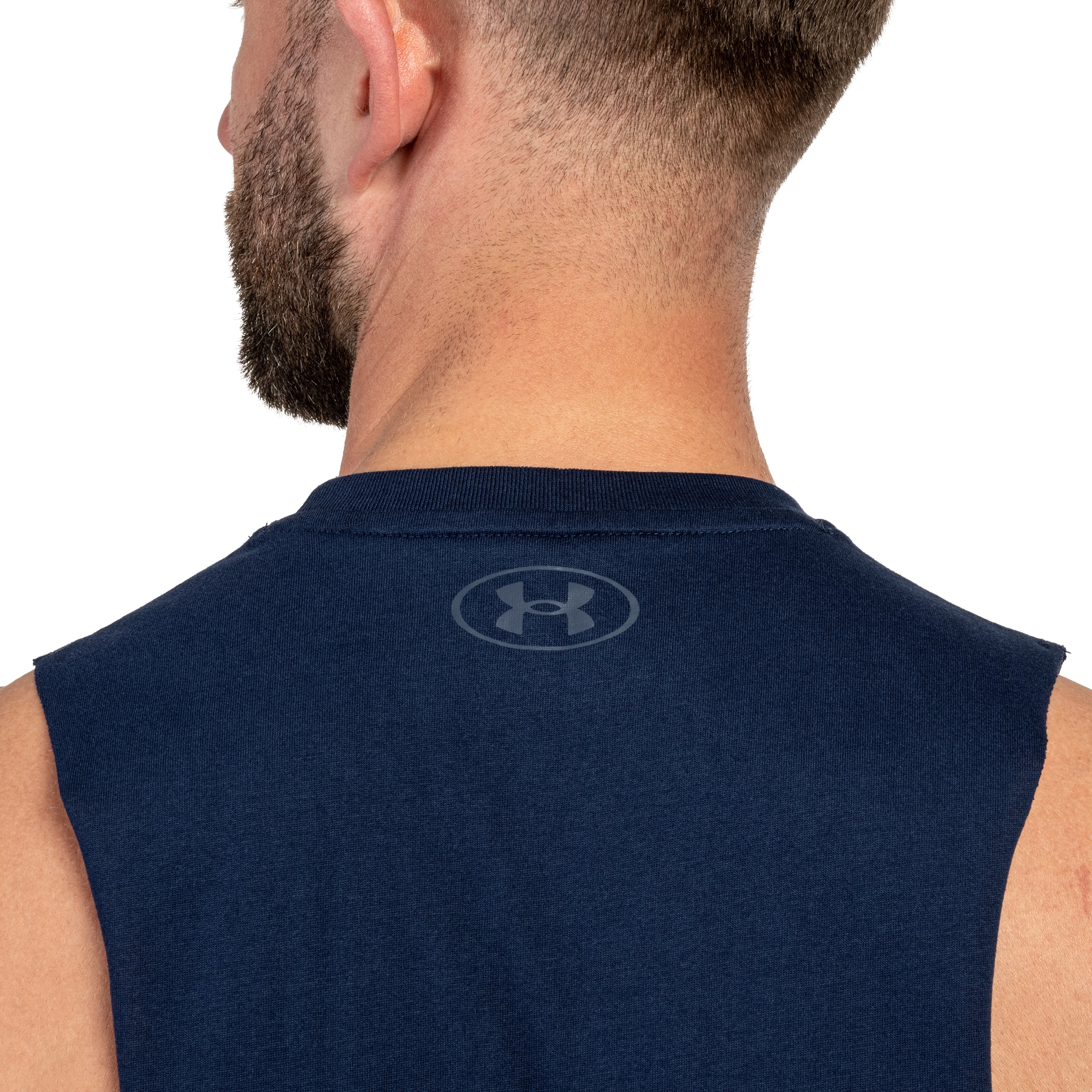 Débardeur Tank Top Under Armour Left Chest Cut-Off - Bleu marine