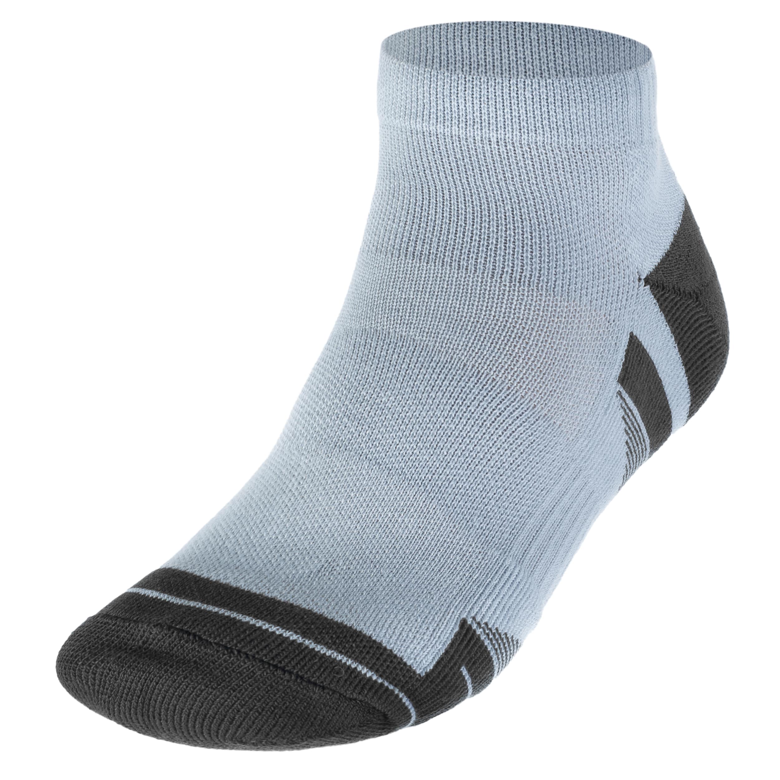Chaussettes Performance Tech Low Cut Mod Gray/White/Jet Gray Under Armour - 3 paires