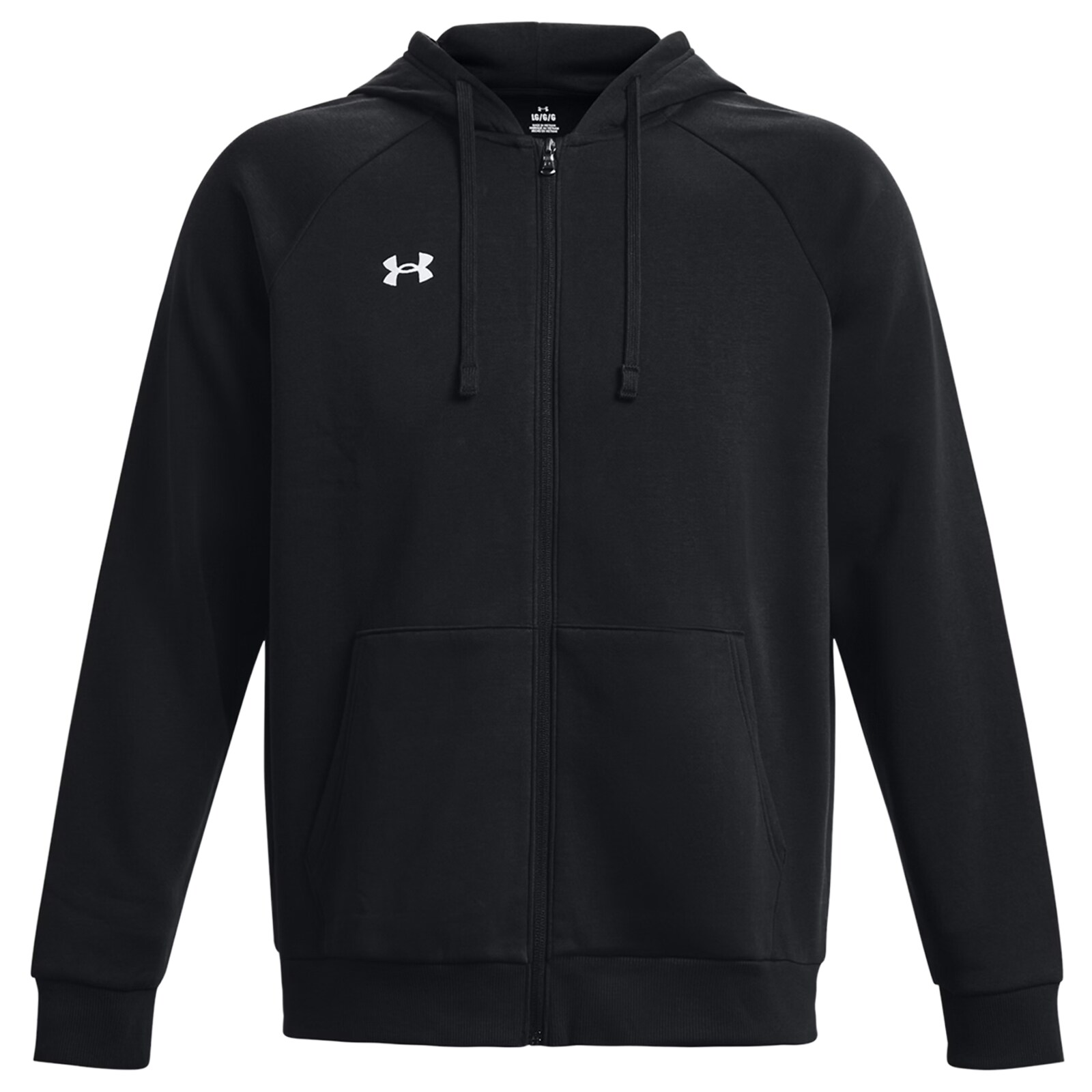 Sweat-shirt Rival Fleece Full-Zip Under Armour - Black