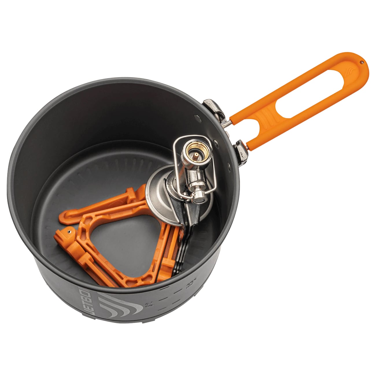 Réchaud de camping pliable Stash z garnkiem 0,8 L Jetboil