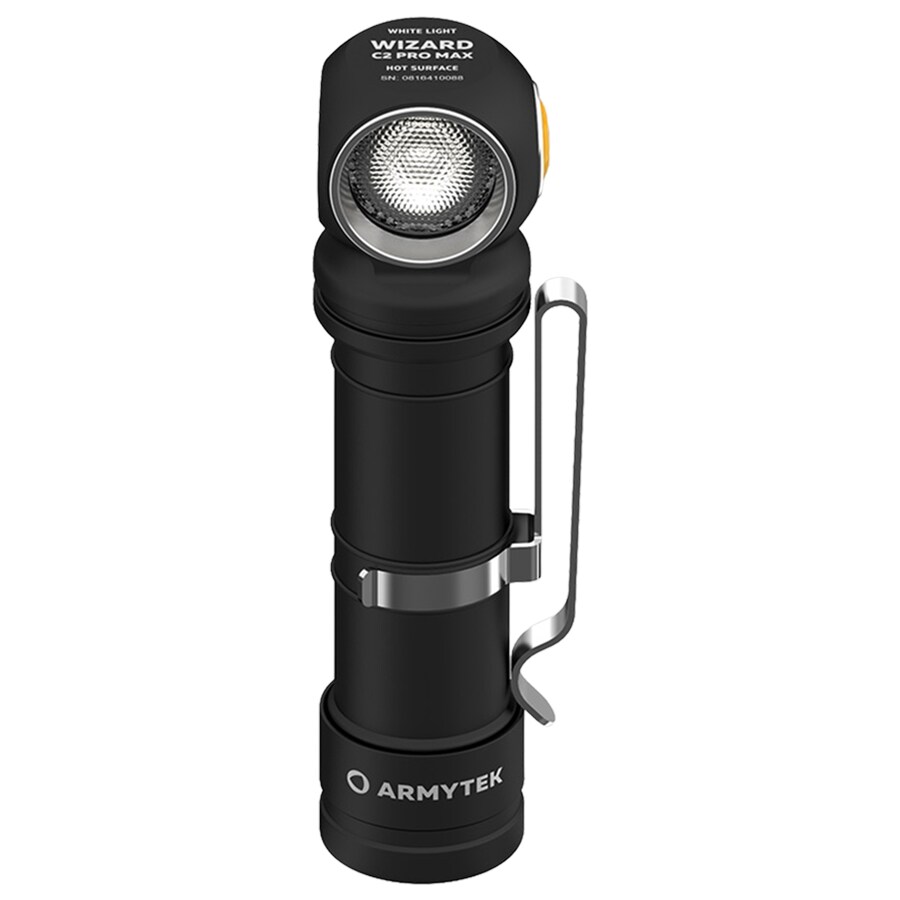 Lampe frontale et angulaire Wizard C2 Pro MAX CW PCB Armytek - 4000 lumens