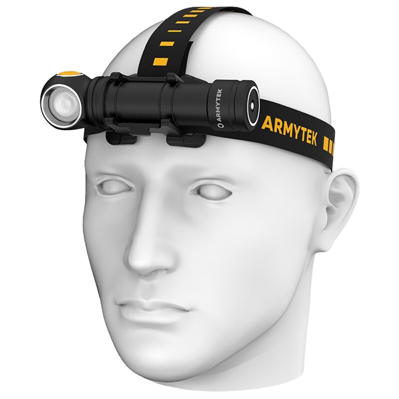 Lampe frontale et angulaire Wizard C2 Pro MAX CW PCB Armytek - 4000 lumens