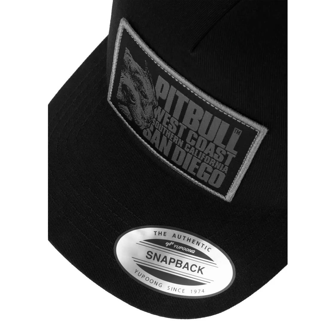 Casquette à visière Pitbull Snapback Trucker Blood Dog - Black