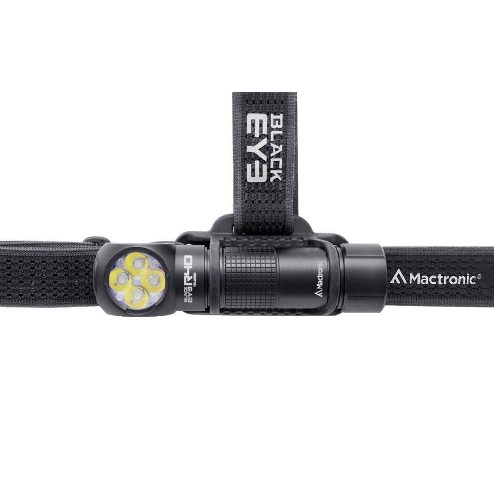 Lampe frontale et lampe d'angle Black Eye R40 Mactronic - 4000 lumens