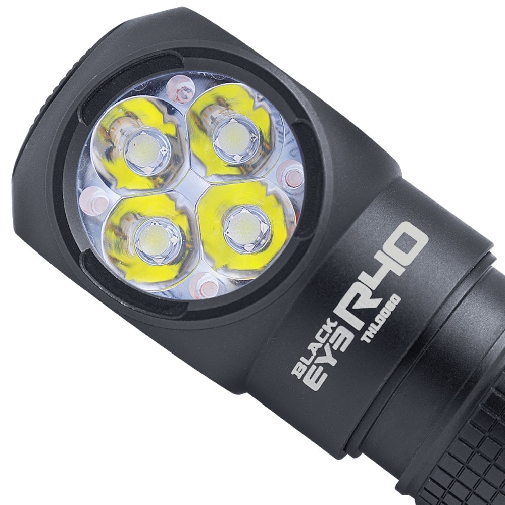 Lampe frontale et lampe d'angle Black Eye R40 Mactronic - 4000 lumens