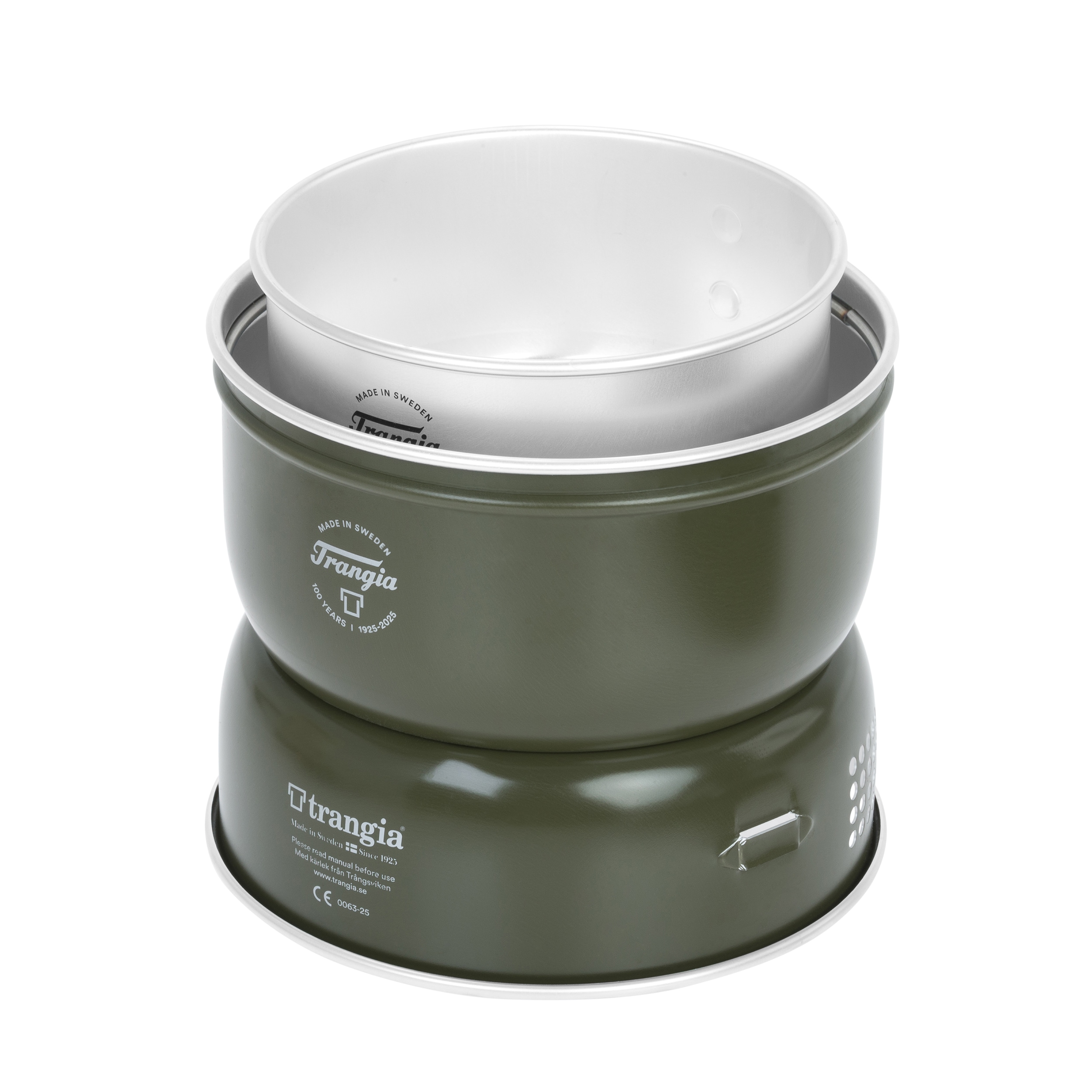 Set de vaisselle et réchaud de camping Trangia Stove 25-1 UL - Northern Pine