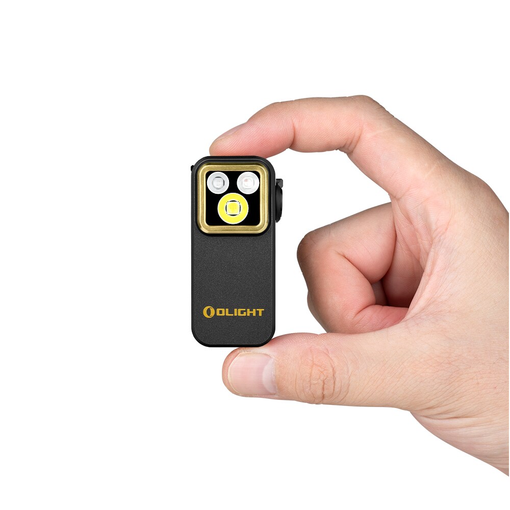 Lampe de poche rechargeable Oclip Pro S Black Olight - 600 lumens