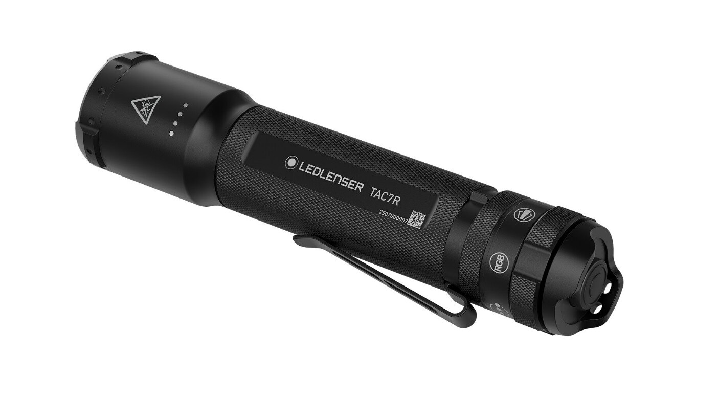 Lampe de poche TAC7R Black - 3200 lumens Ledlenser