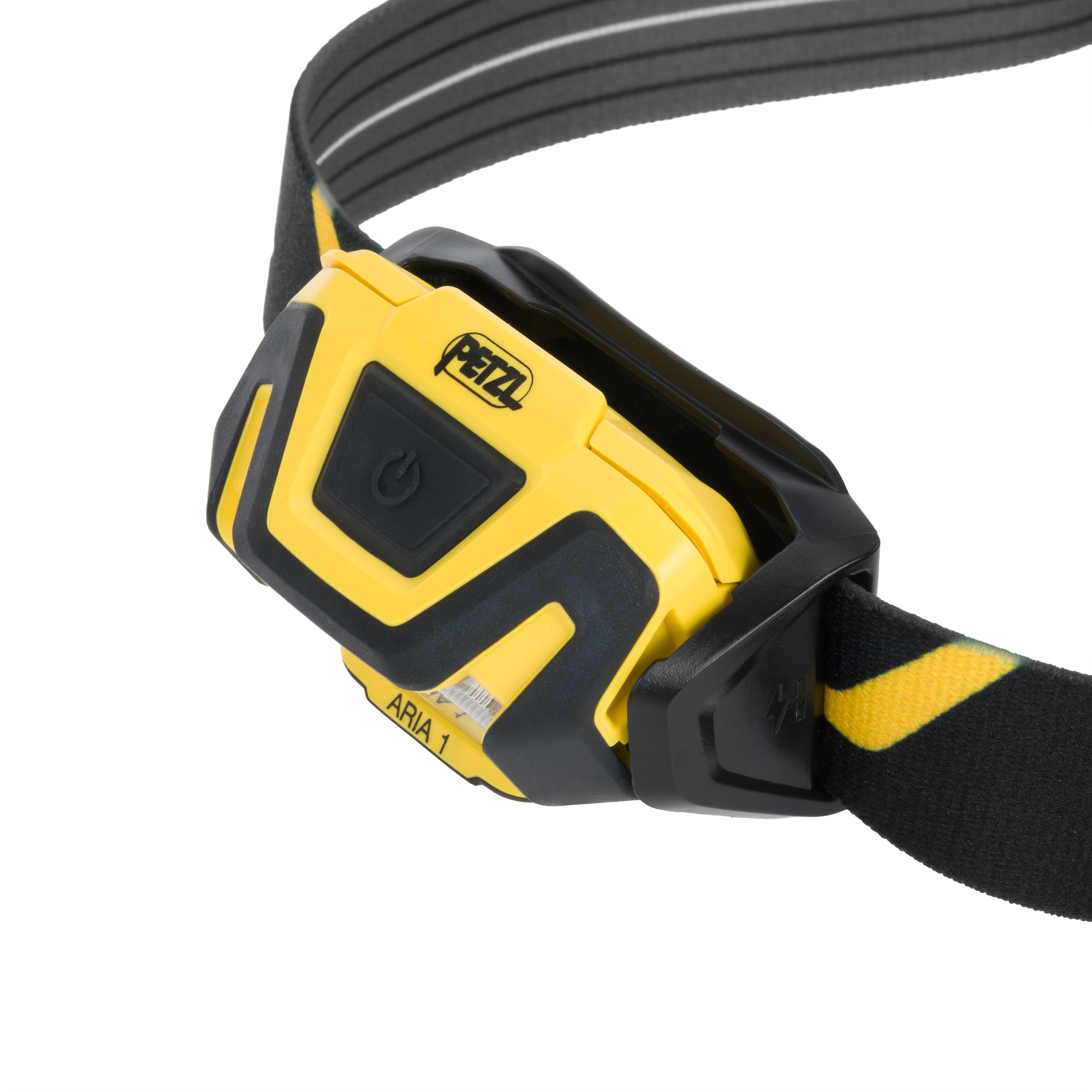 Lampe frontale Aria 1 New Black/Yellow - 350 lumens Petzl