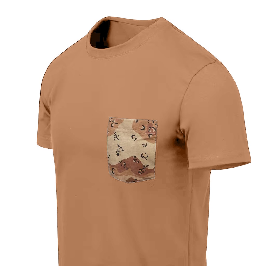 T-Shirt Helikon-Tex - Mud Brown/6 Color Desert Pocket