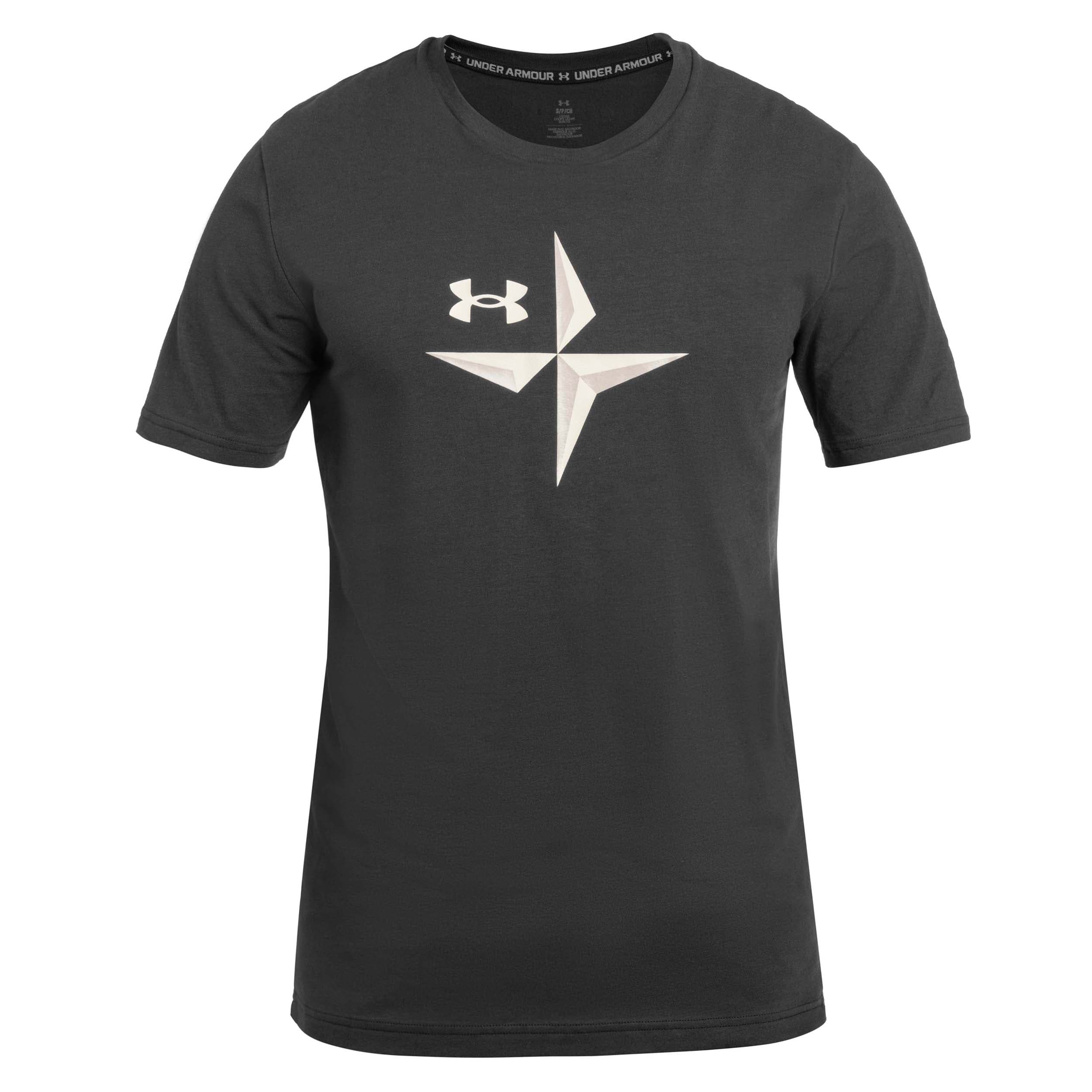 T-shirt Explor Graphic Under Armour - Anthracite/Summit White