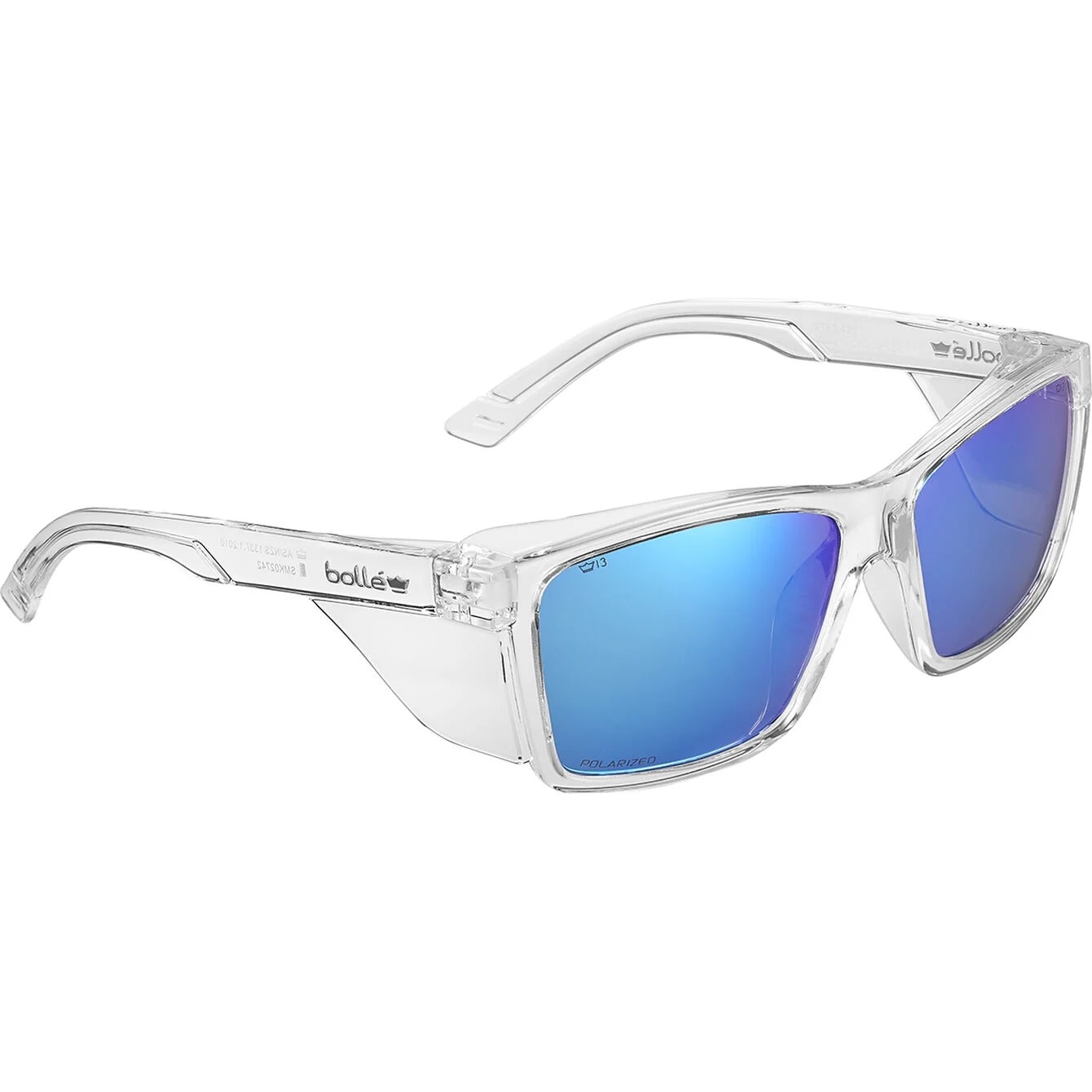 Lunettes STKS 420 Bolle - Crystal/Cobalt Flash Polarized
