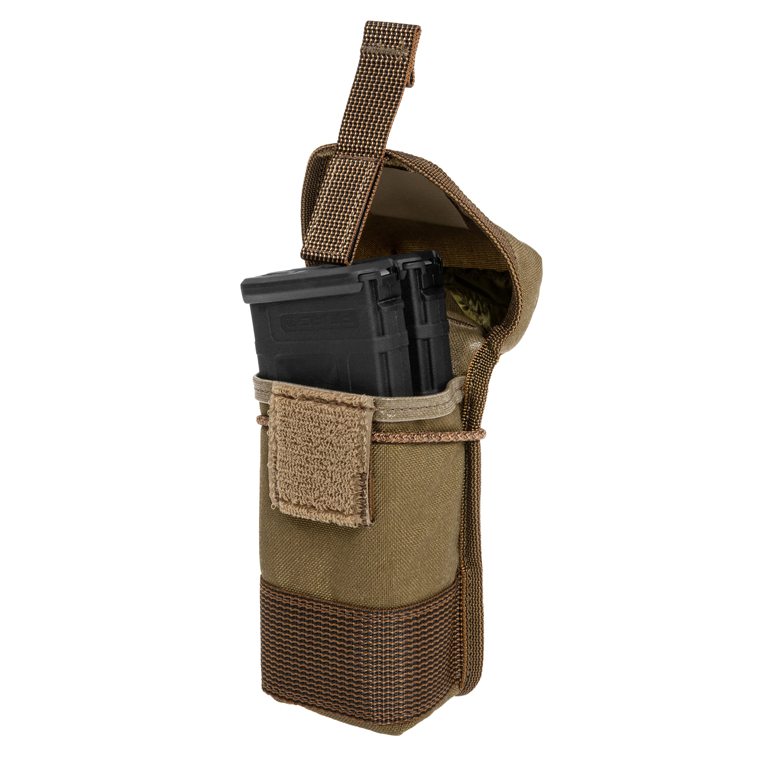 Double pochette pour chargeur AR15 Savotta - Brown