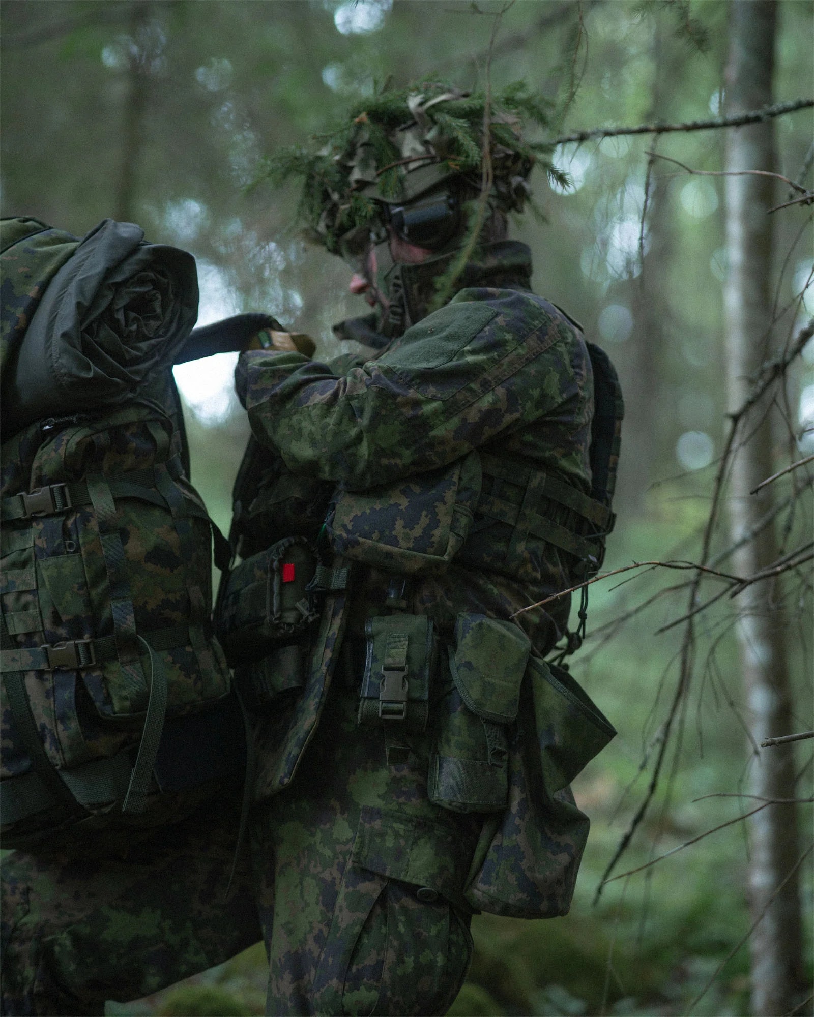 Pochette chargeur Frag Smoke Pouch Savotta - M05 Finnish Woodland Camo