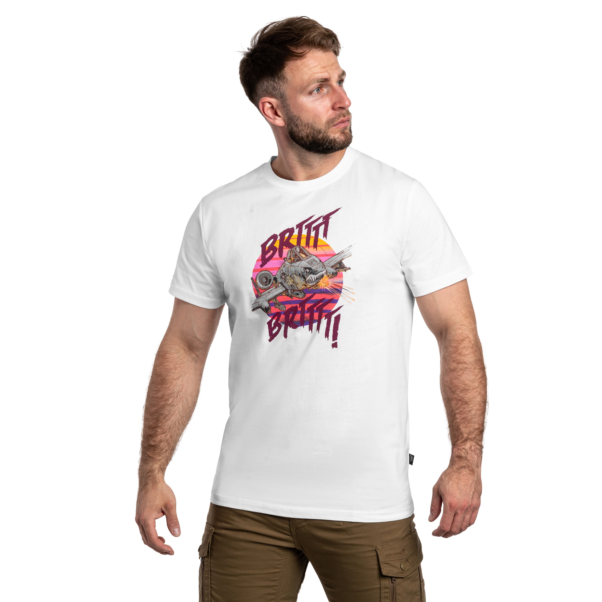 T-shirt A10 Warthog Helikon-Tex - White