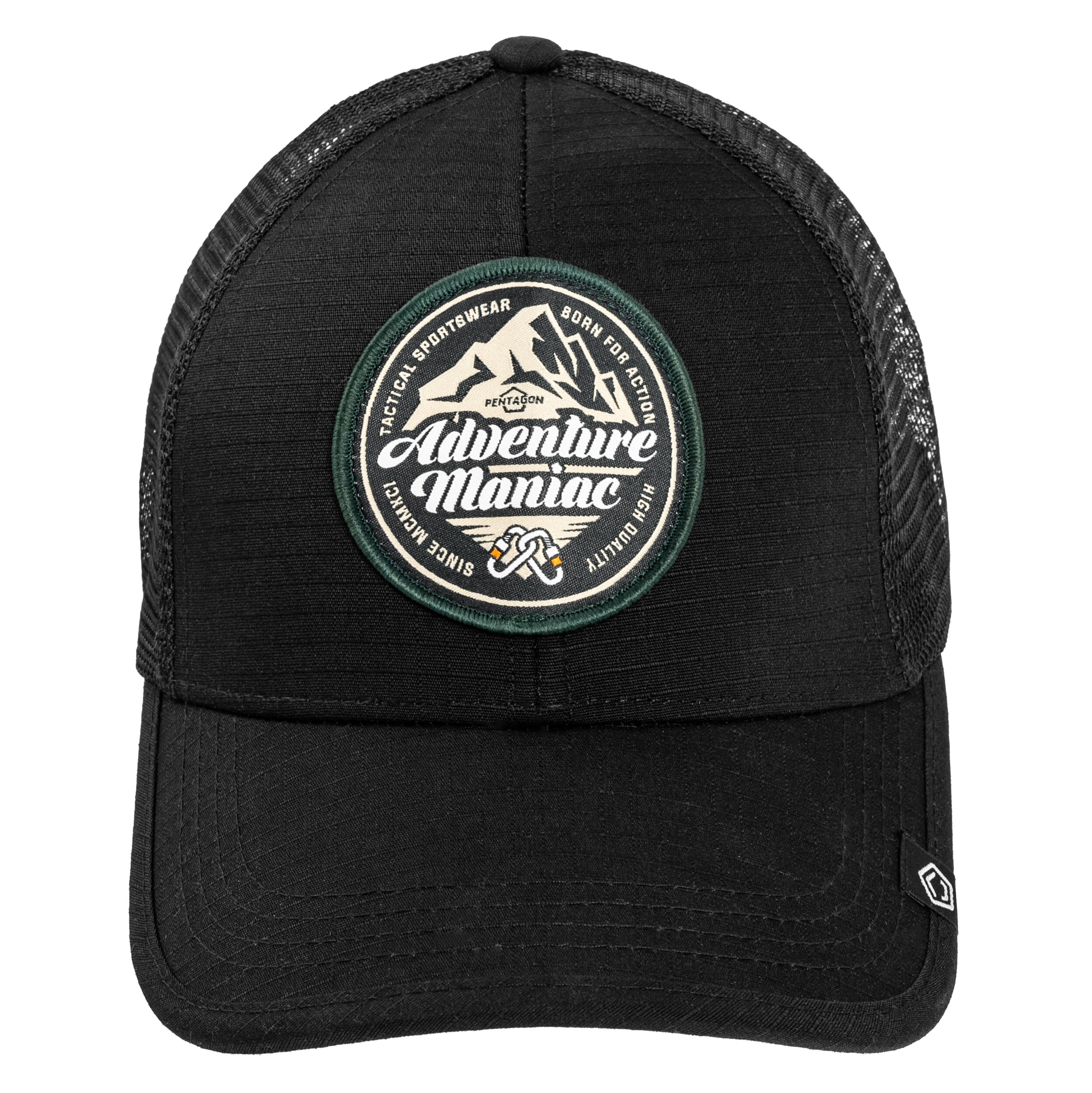 Casquette à visière Era Adventure Maniac Pentagon - Black