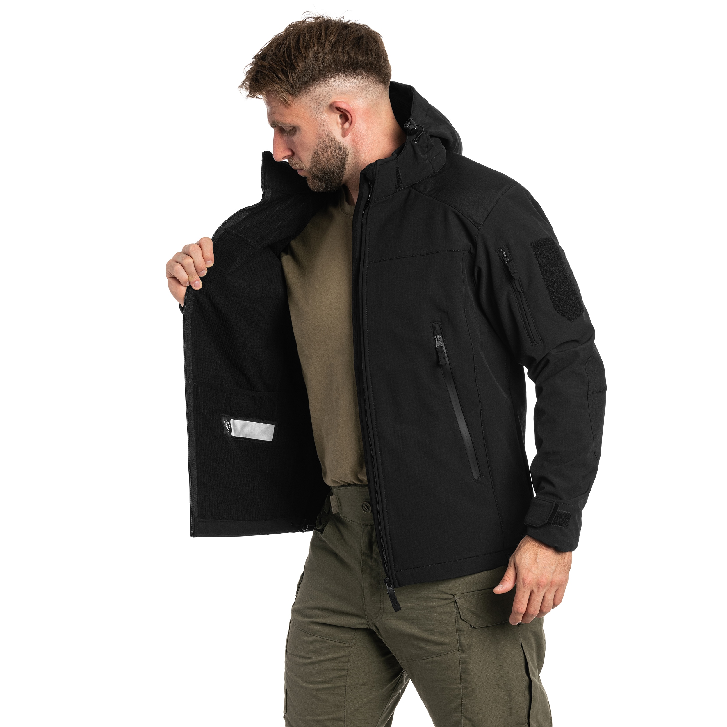Veste Softshell V2 Fighter A10 Equipment - Black