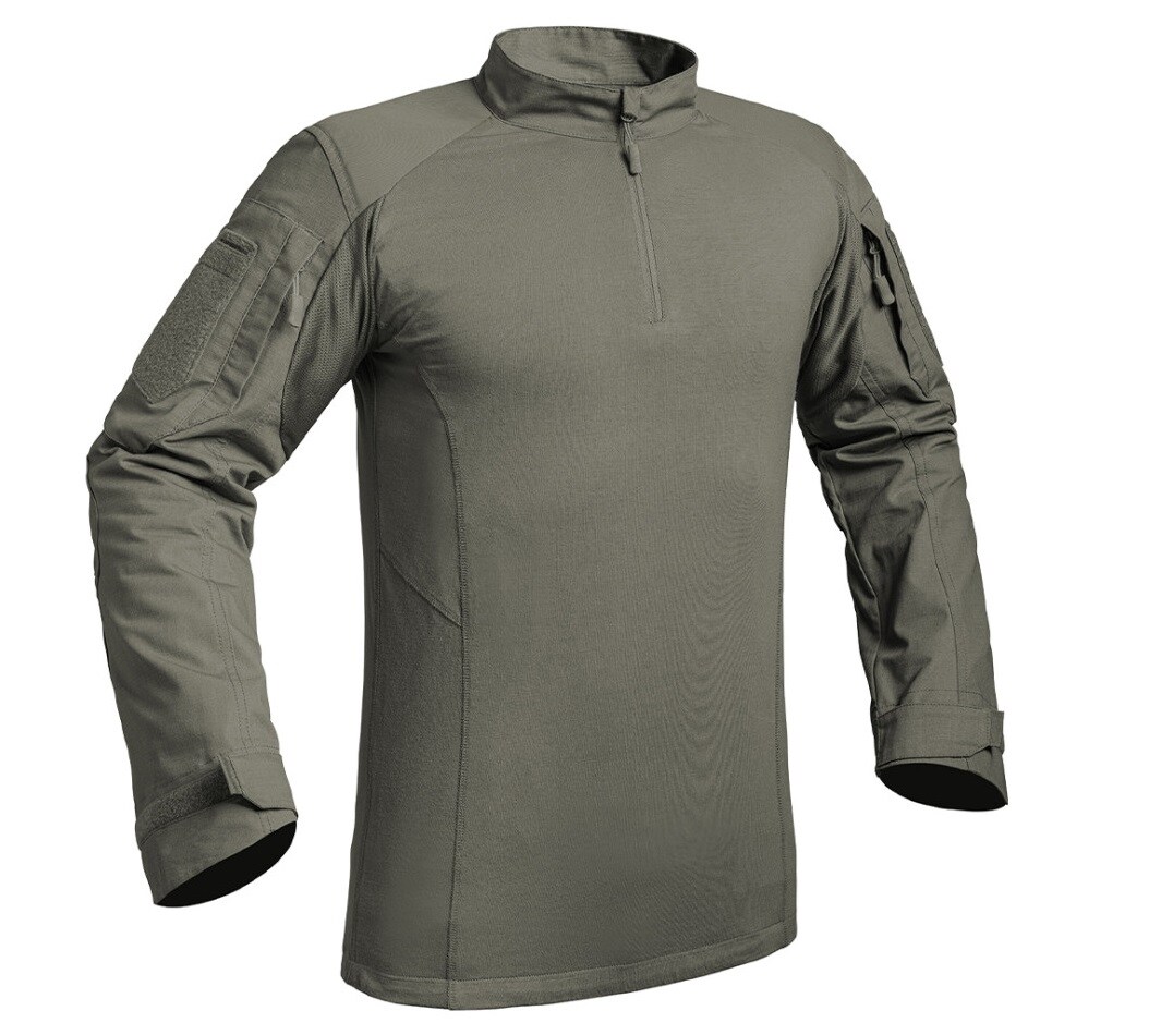 Sweat-shirt A10 Equipment Ubas V2 Fighter Combat Shirt - Olive Green