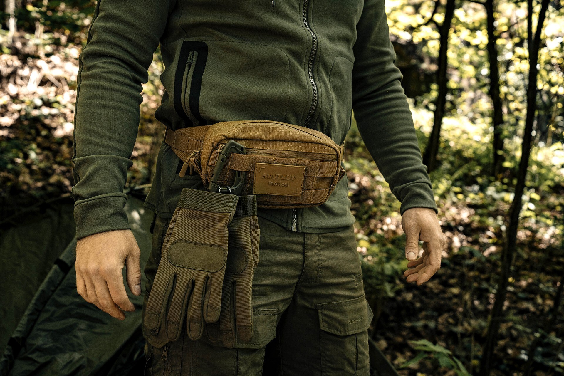 Mousqueton GripLock 1 Olive - 3 pcs. Brytzky Tactical