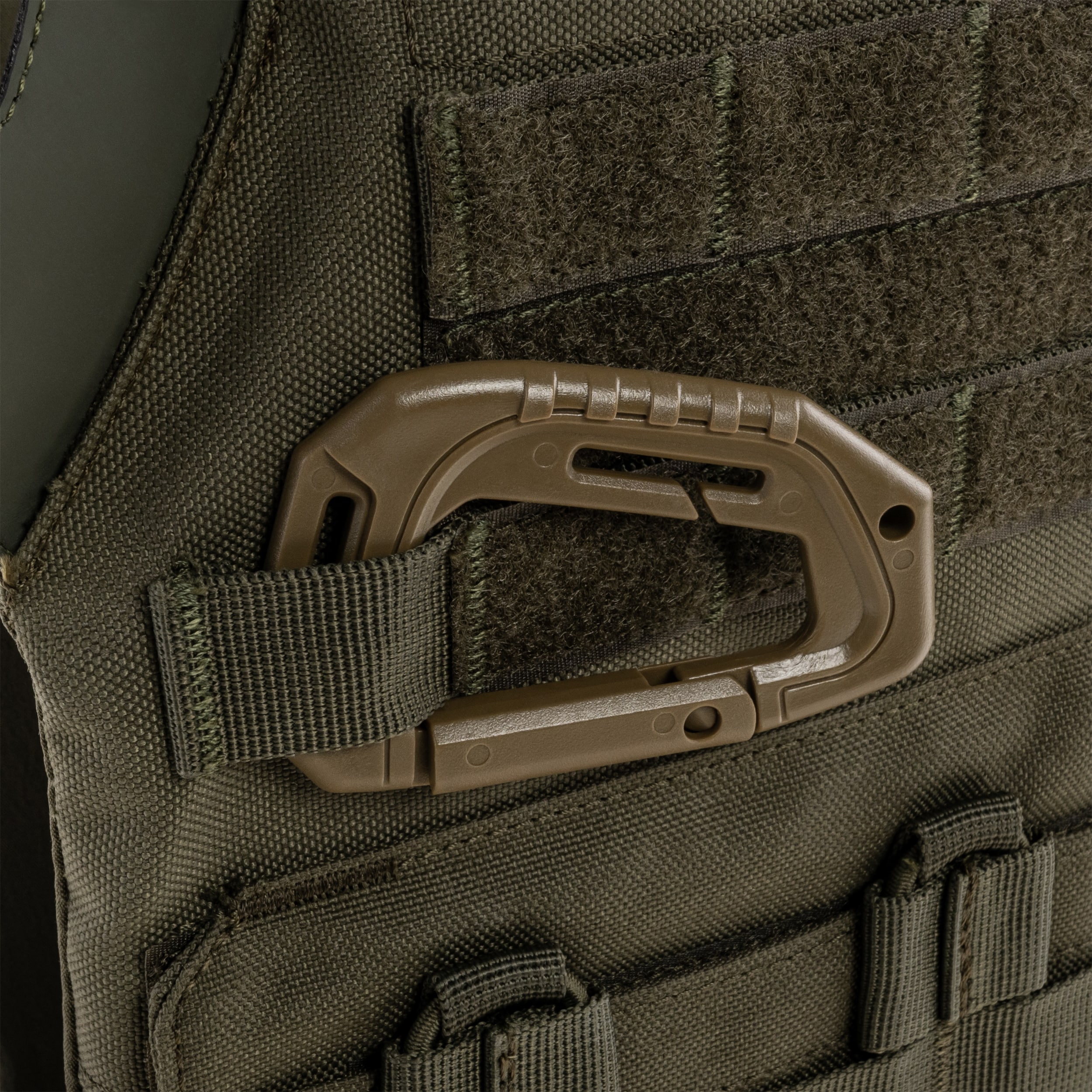 Mousqueton GripLock 1 Coyote - 6 pcs. Brytzky Tactical