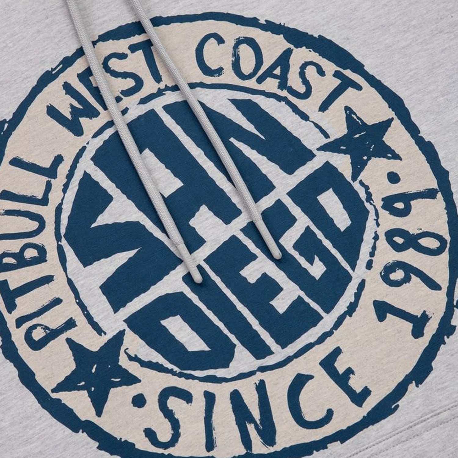 Sweat à capuche San Diego Sun Hooded Pitbull - Grey Melange