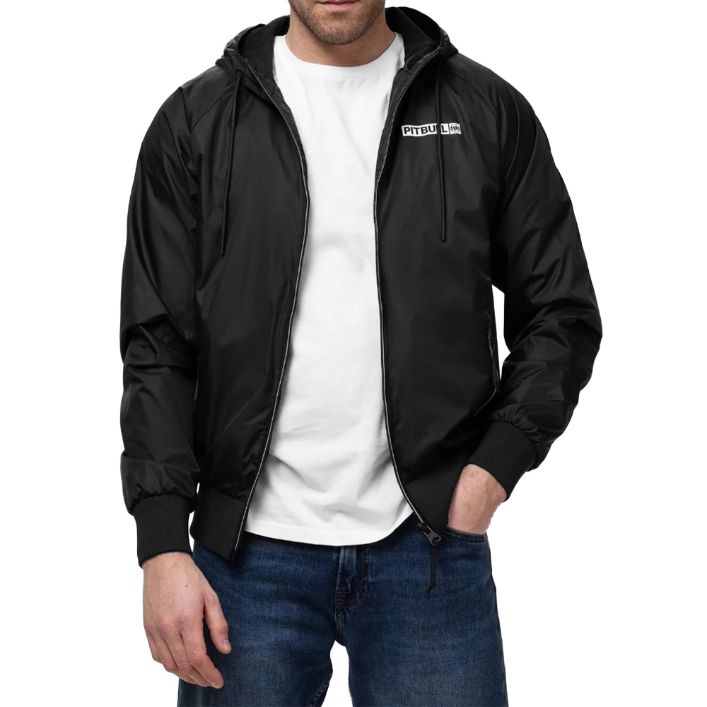 Veste Athletic Logo II Hooded Pitbull - Black