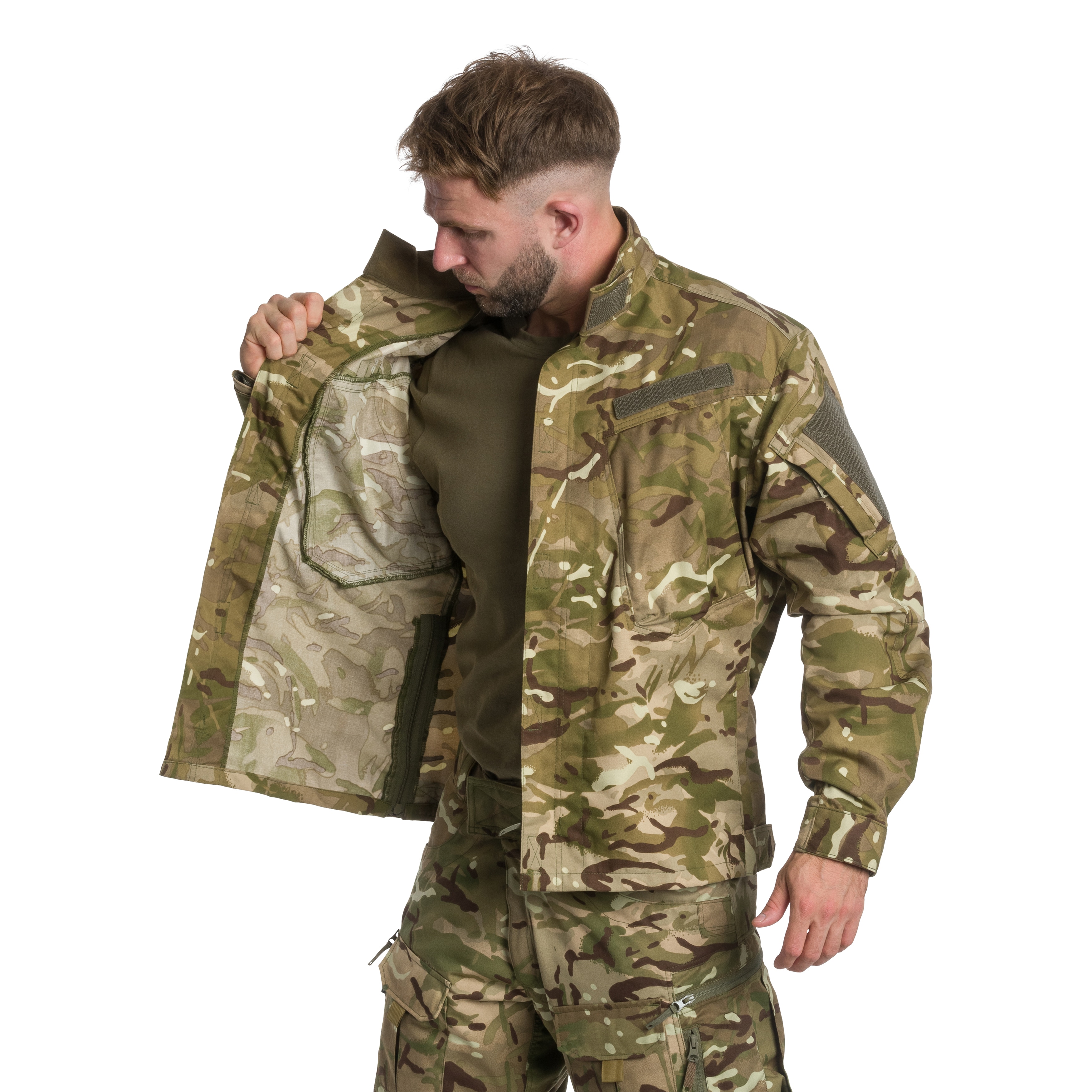 Sweat-shirt d'uniforme Alpha 2.0 Red Dot One - MTP Camo