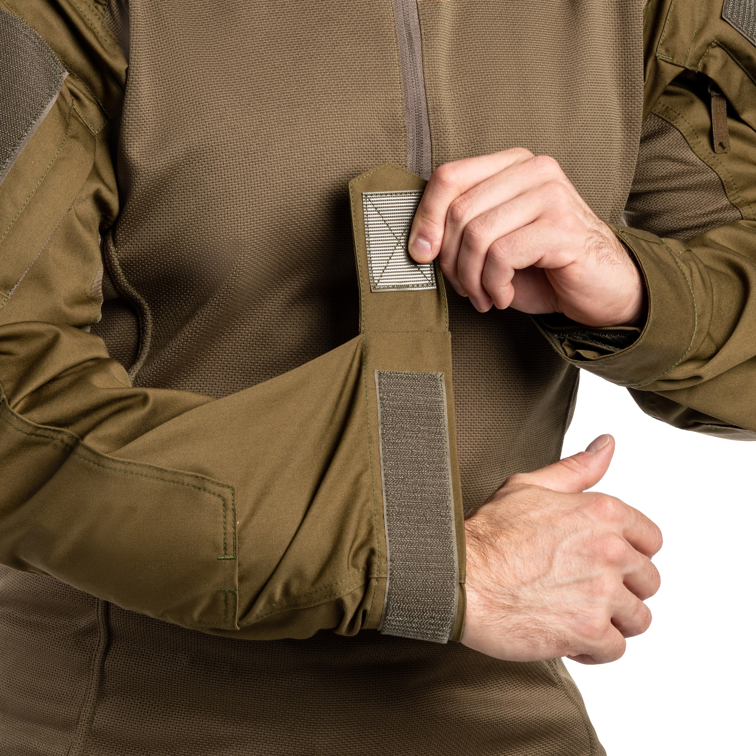 Sweat-shirt Combat Shirt Alpha UBACS Red Dot One - Urban Olive