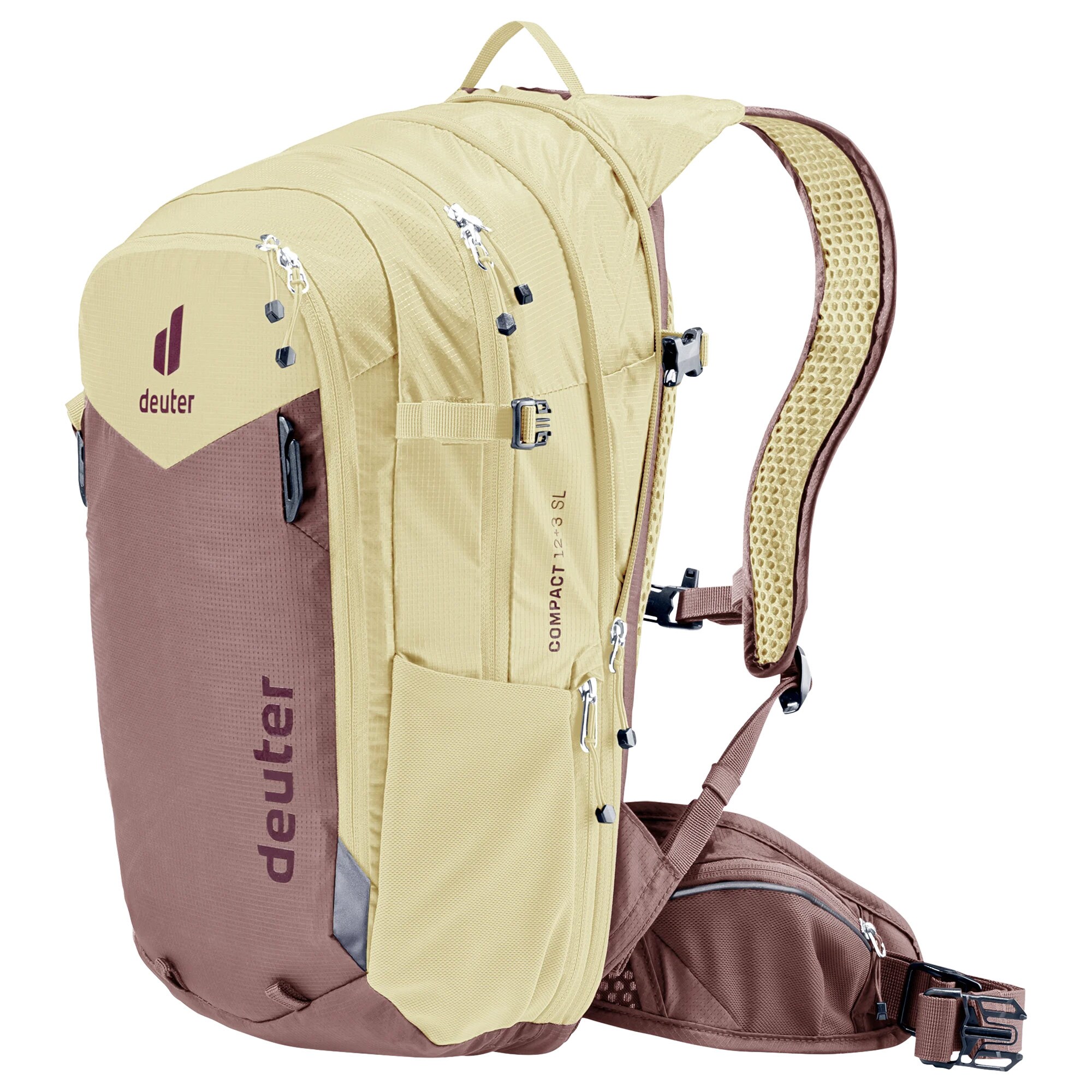 Sac à dos pour femme Comact 12+3 SL  Deuter - Ashrose Desert
