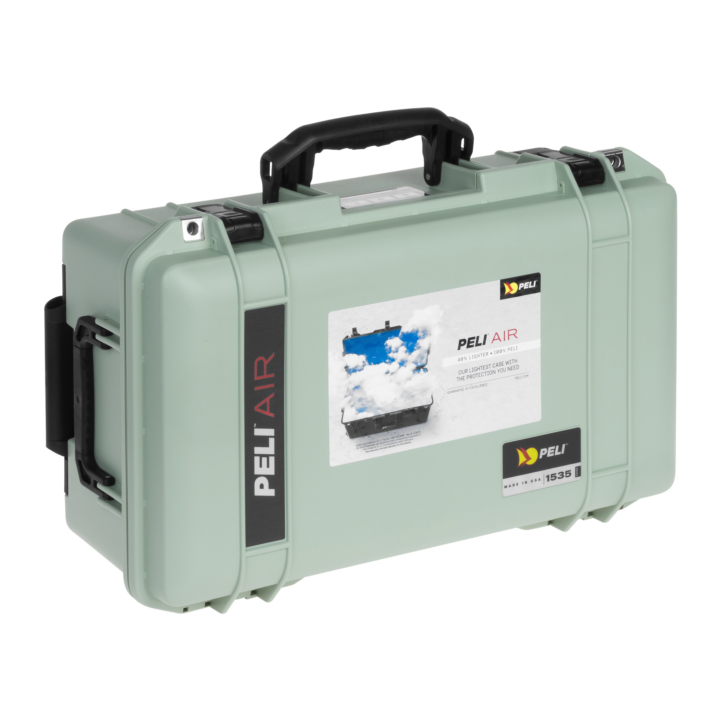 Valise de transport Air Case 1535 Peli - Sage/Grey
