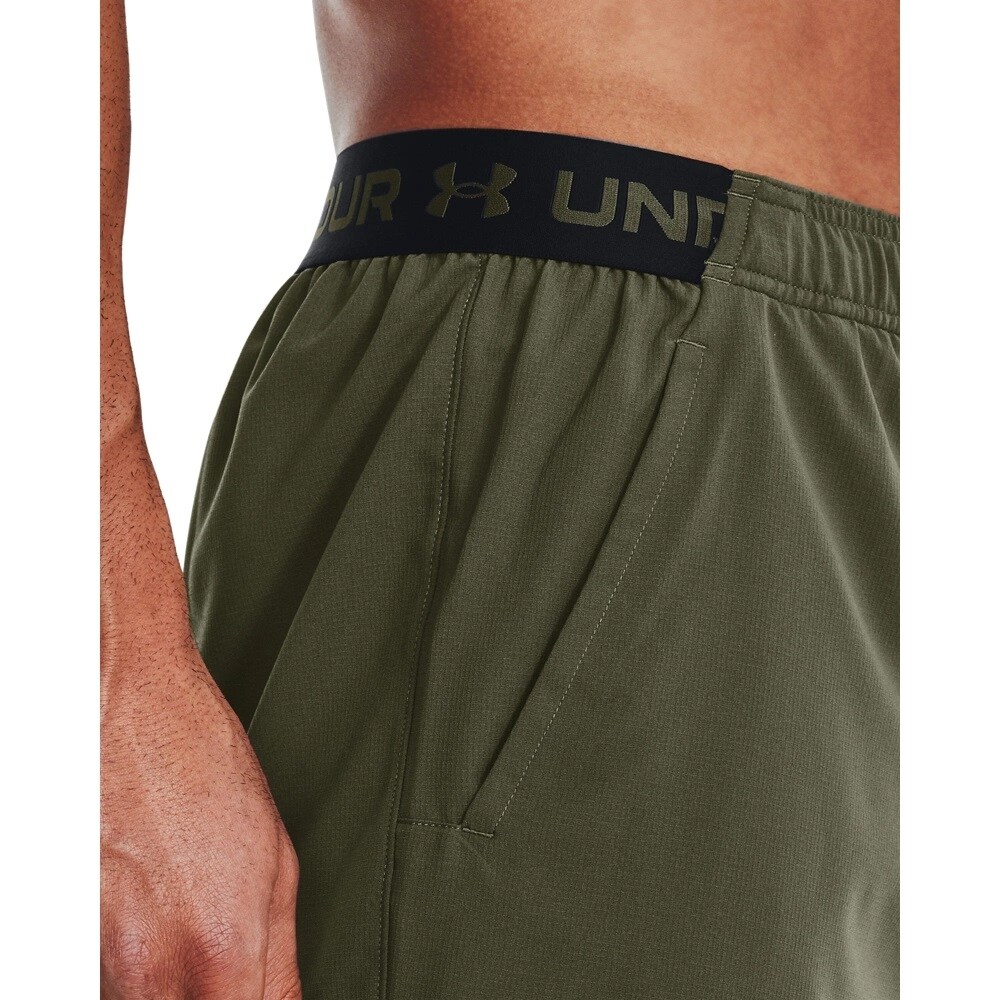 Shorts Vanish Woven 6” Under Armour - Marine OD Green/Black