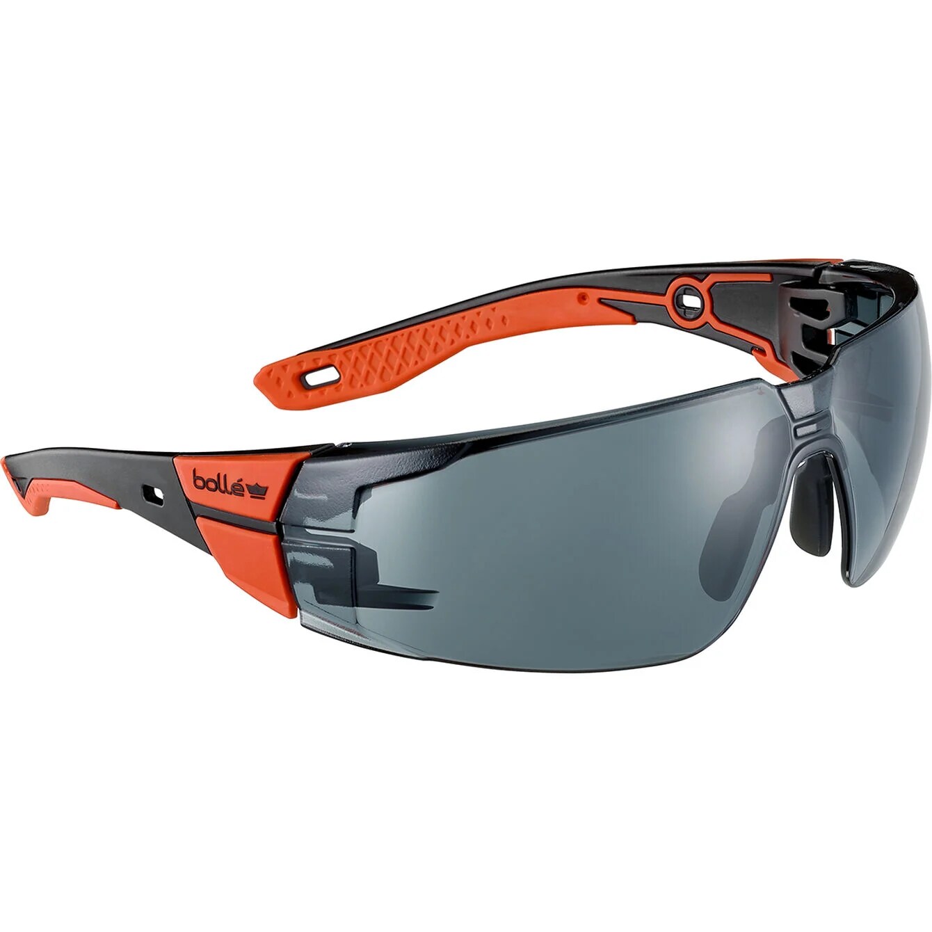 Lunettes tactiques Rush+ 2.0 Medium/Large Bolle - Red/Smoke