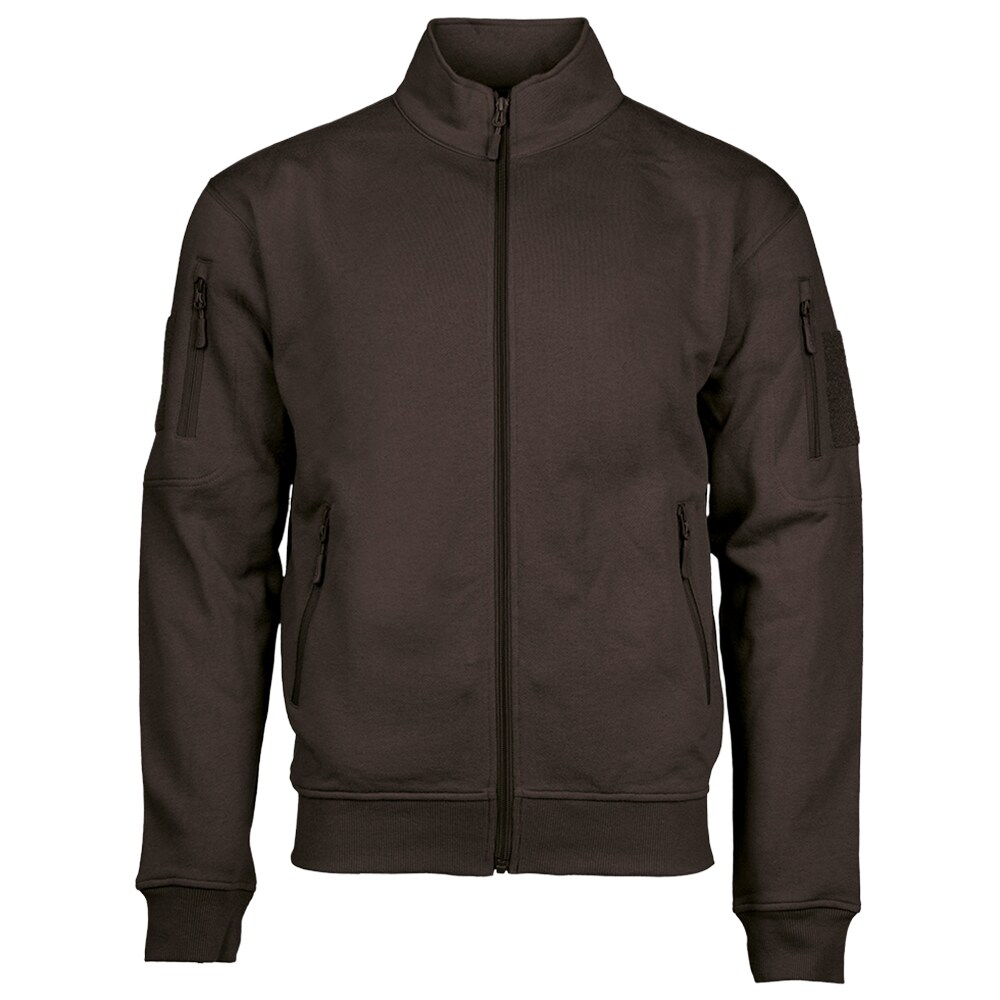 Sweatshirt Tactical Sweatjacket Mil-Tec - Black