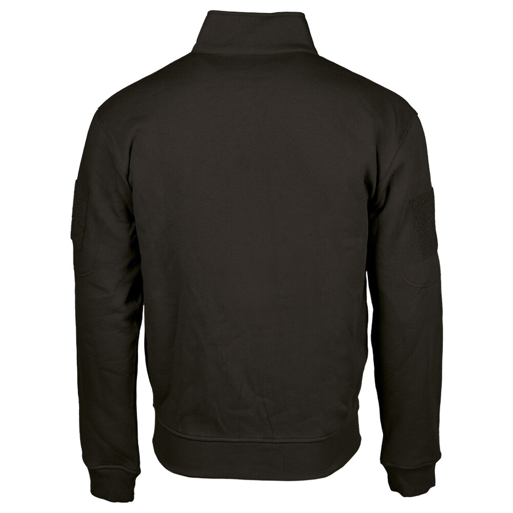 Sweatshirt Tactical Sweatjacket Mil-Tec - Black