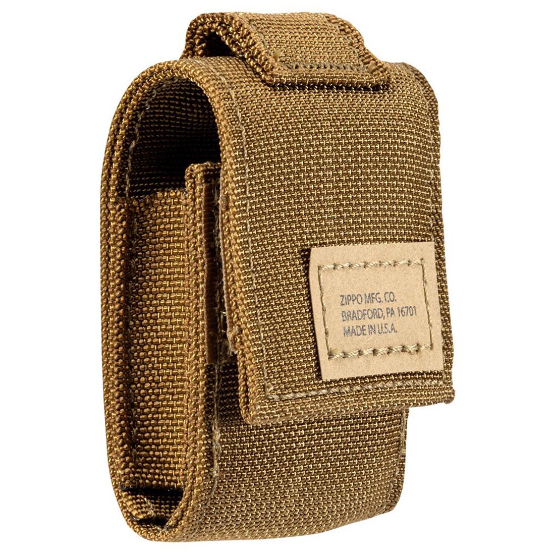 Briquet à essence Crackle avec housse Zippo - Coyote
