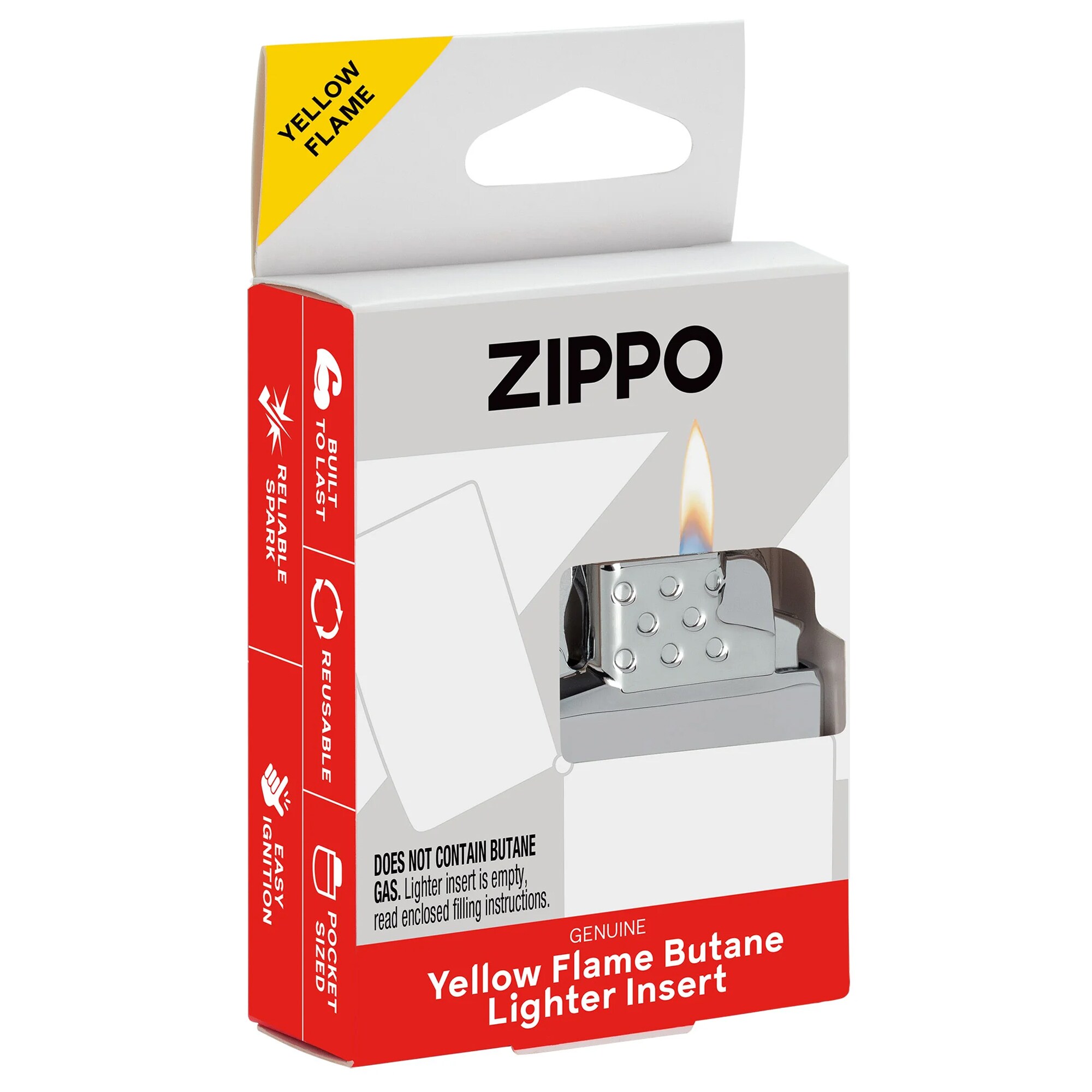 Recharge pour briquet Butane Yellow Single Flame Zippo