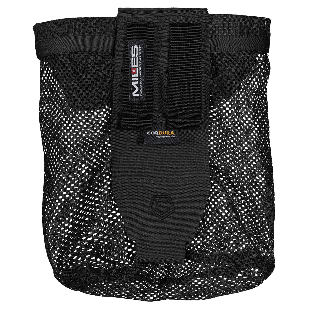 Sac de dépôt Amina Foldable Mesh Dump Pouch Pentagon - Black